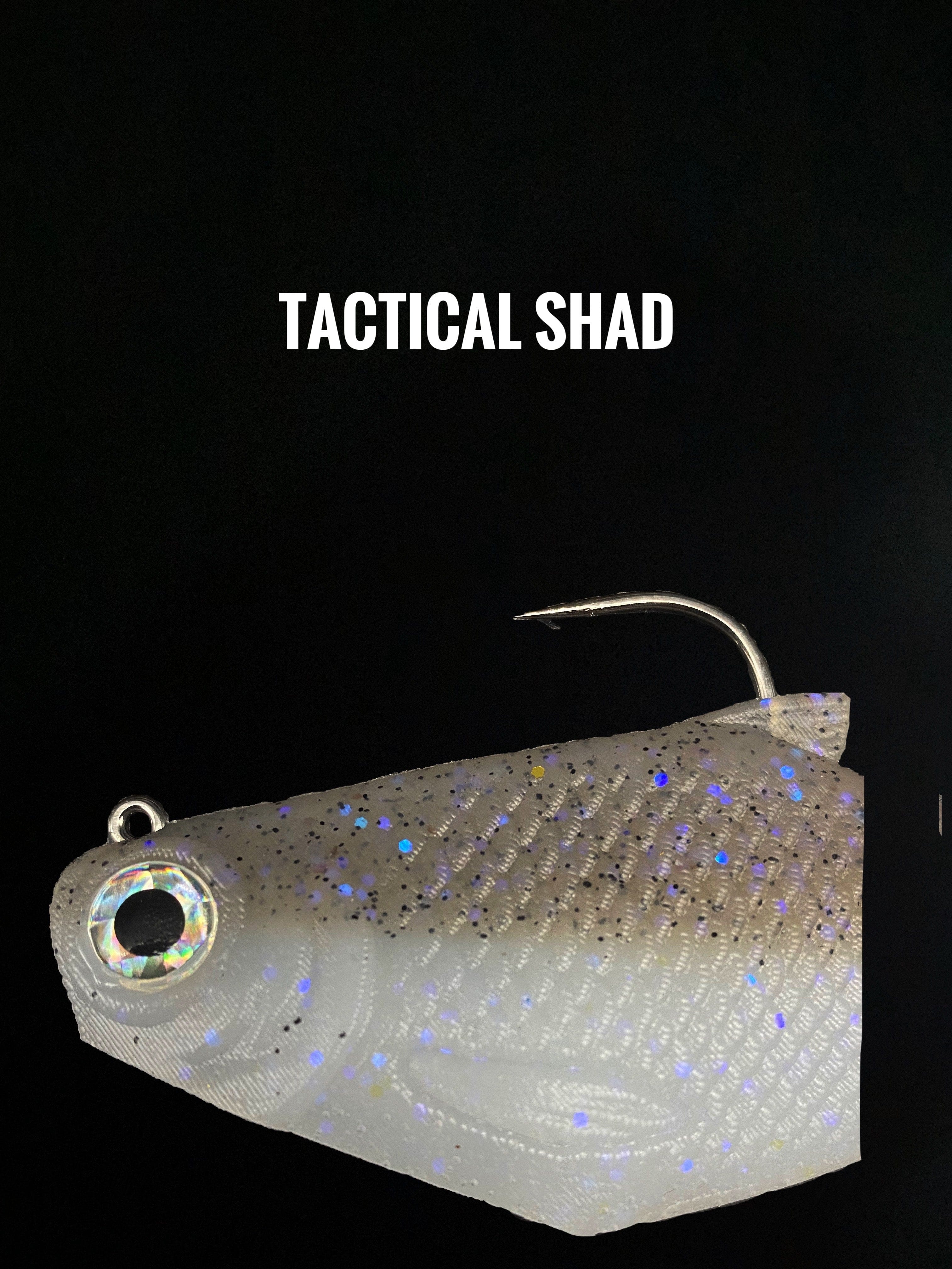 Bull Shad Swimbaits Soft Swimbaits Tactical Shad 6" Bacca Burrito Medium Sink