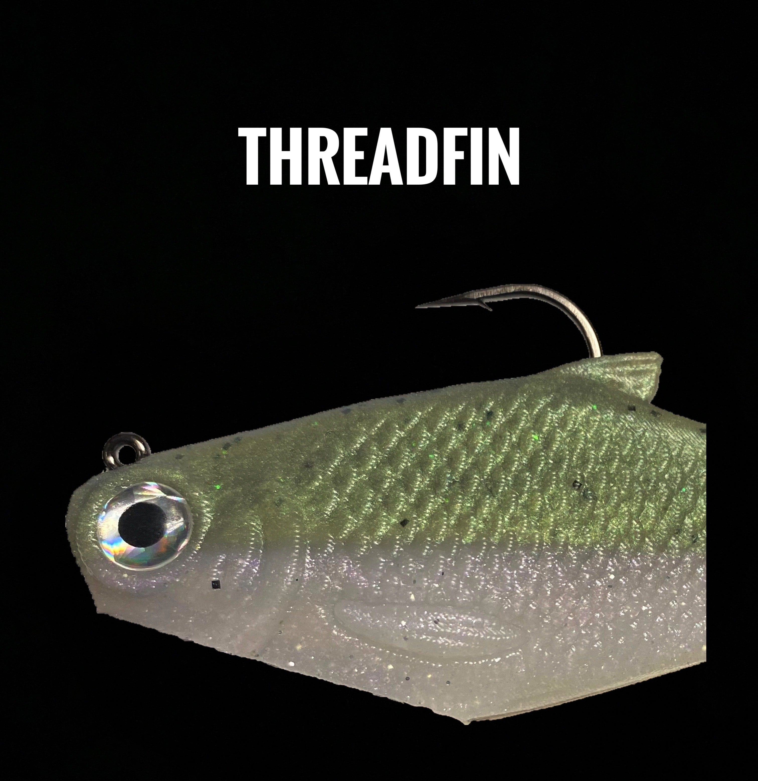 Bull Shad Swimbaits Soft Swimbaits Threadfin 6" Bacca Burrito Medium Sink