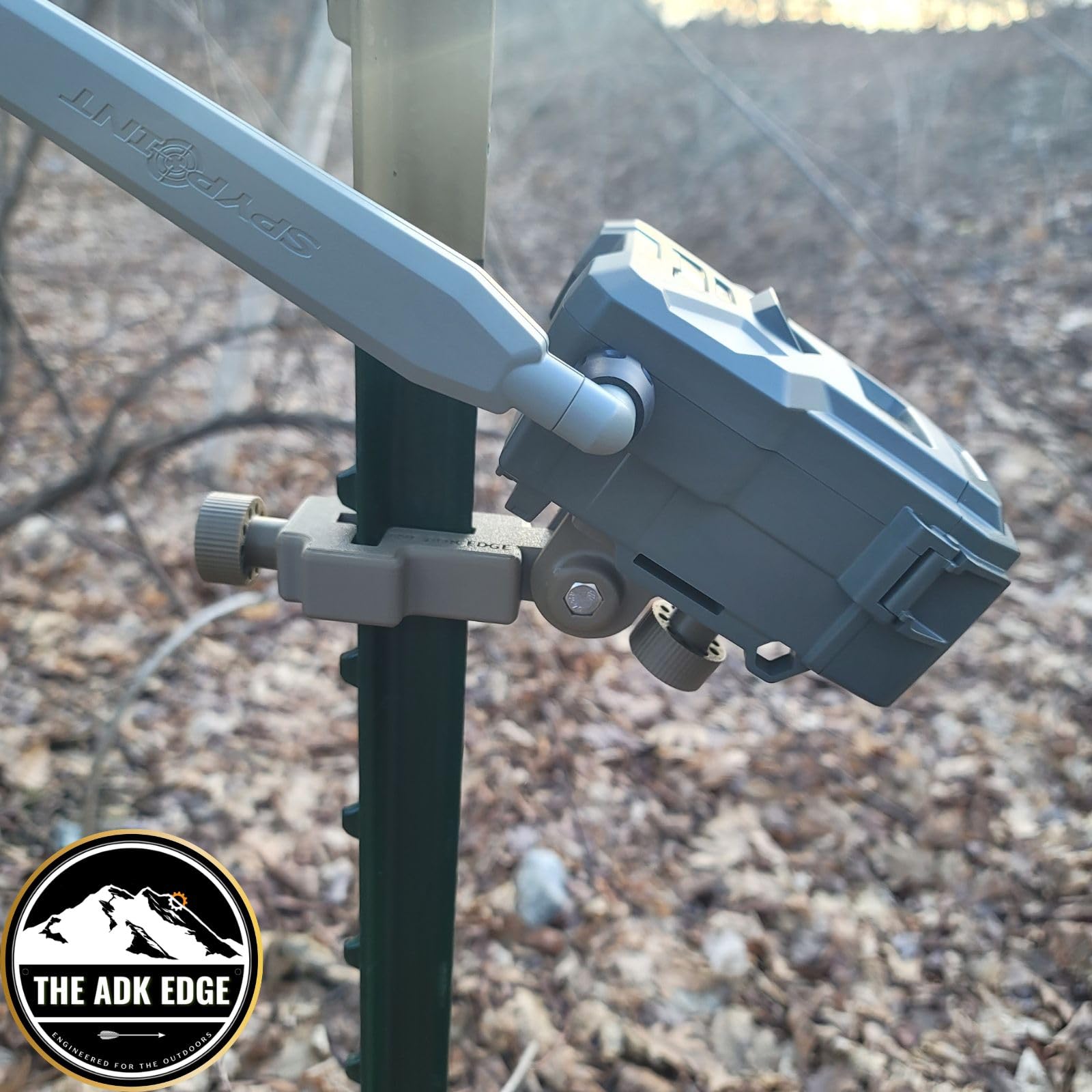 The ADK Edge T-Post Trail Camera Mount for SPYPOINT FLEX, FLEX-M, FLEX G-36 & DARK