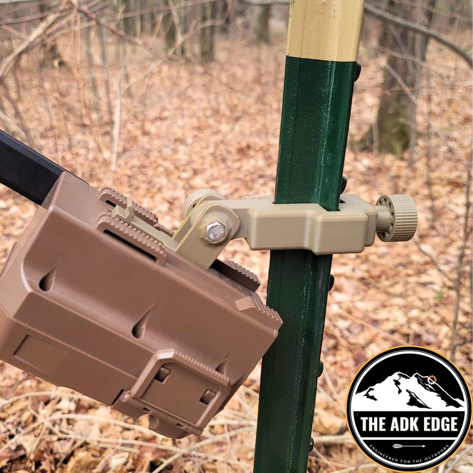 The ADK Edge T-Post Trail Camera Mount for Moultrie EDGE, EDGE Pro, 2.0, 3.0 & Solar