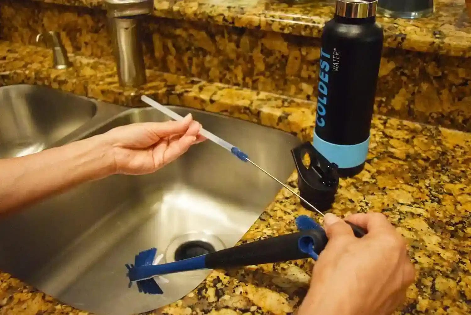 Coldest Coldest Brush The Coldest Water Bottle Brush: 3 Tools in 1