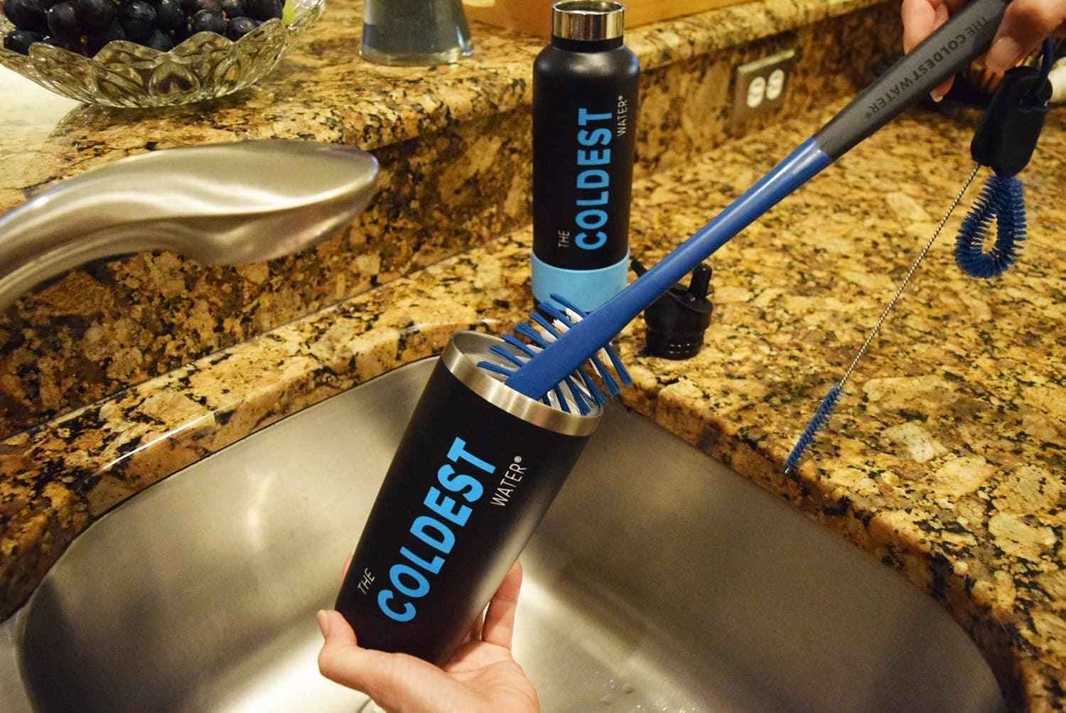 Coldest Coldest Brush The Coldest Water Bottle Brush: 3 Tools in 1
