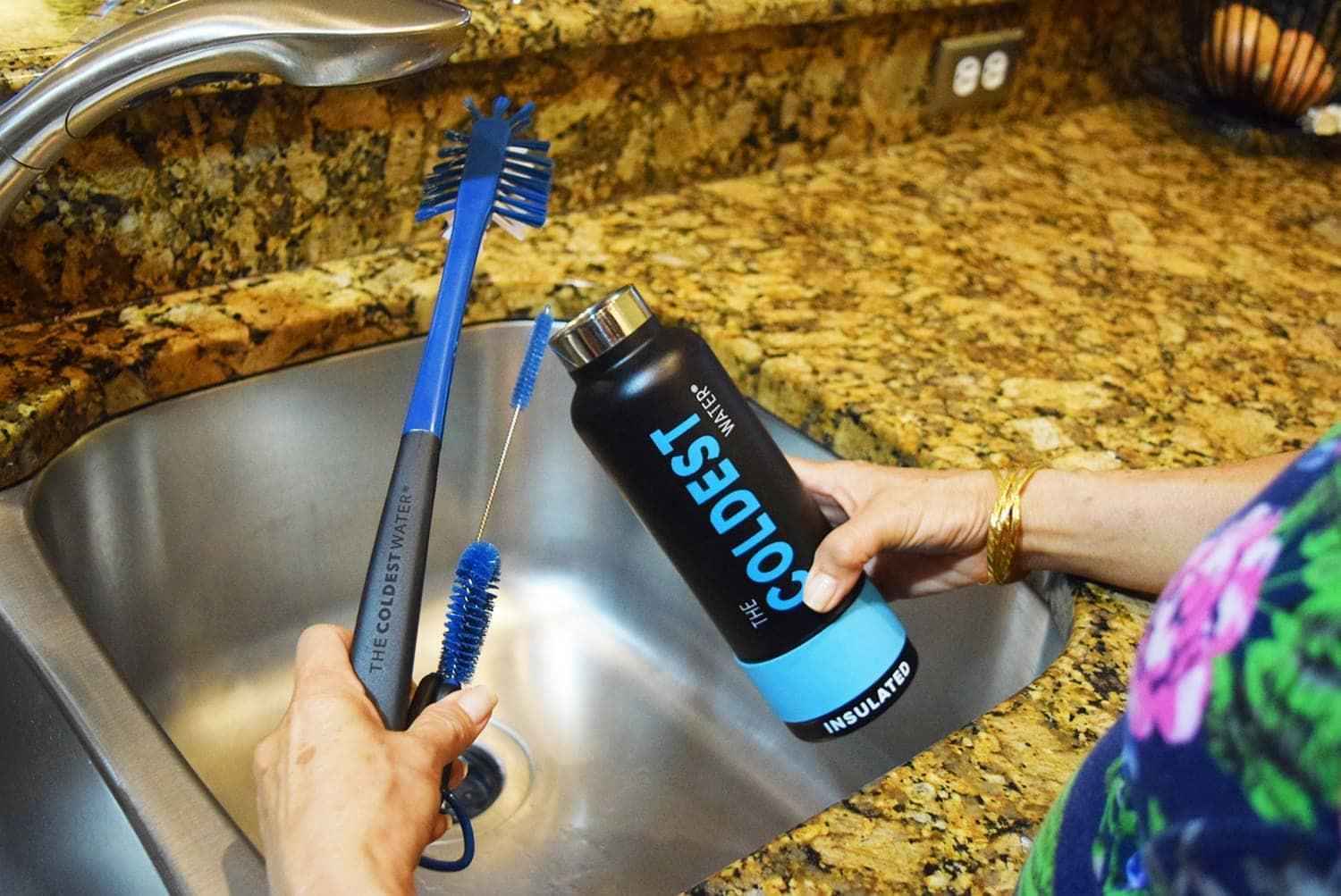Coldest Coldest Brush The Coldest Water Bottle Brush: 3 Tools in 1