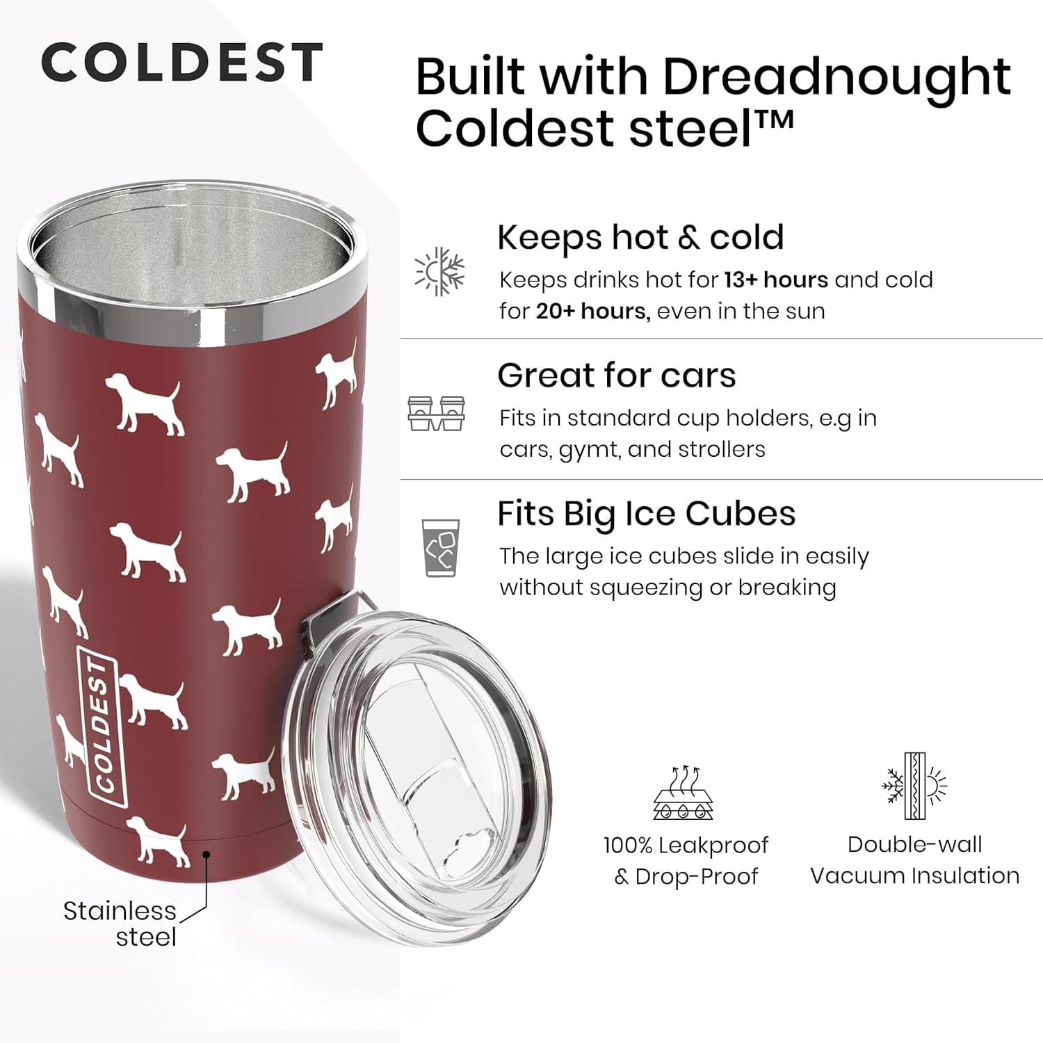 Coldest Hydration Coldest 20 oz Tumbler v2