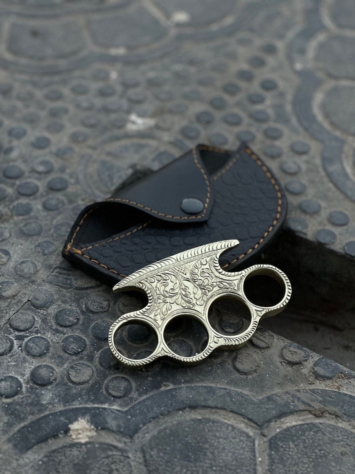 cskforged 37 Custom engraved brass knuckle