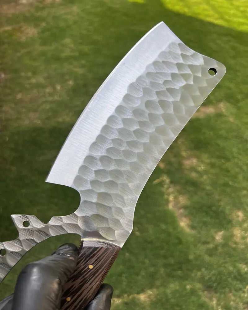 cskforged Butcher cleaver D2 Steel Cleaver/Chopper knife