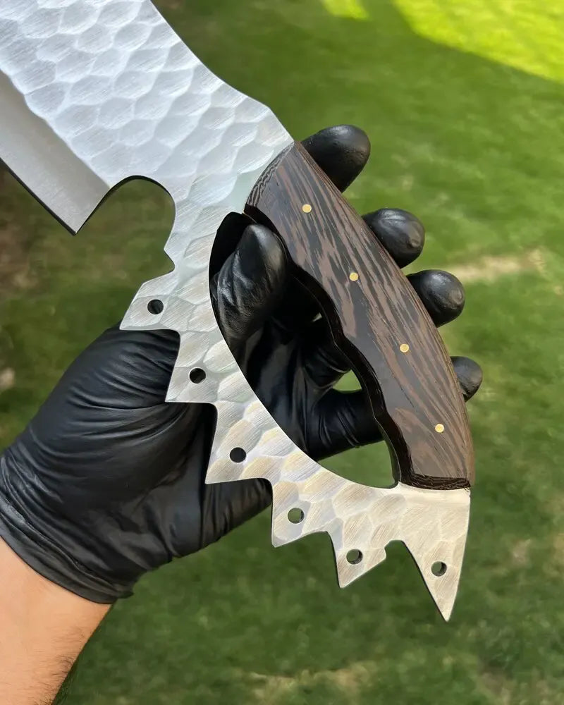 cskforged Butcher cleaver D2 Steel Cleaver/Chopper knife