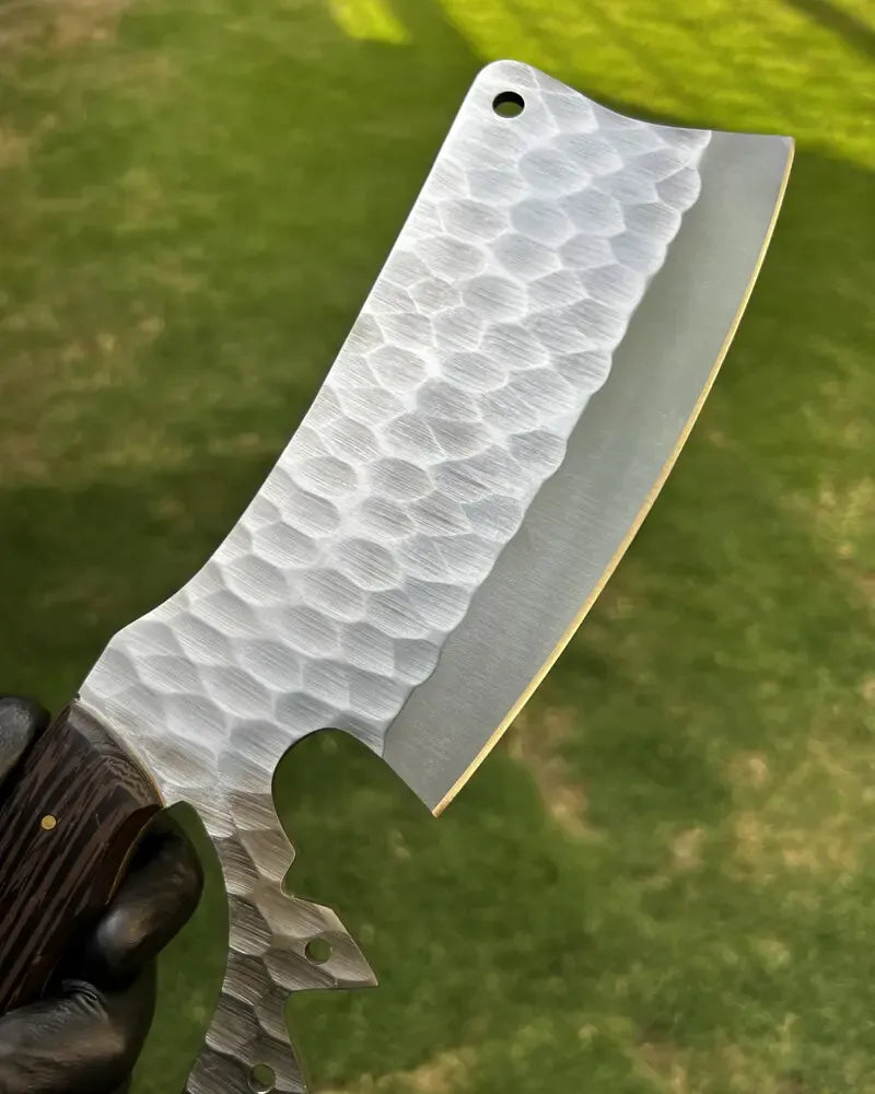 cskforged Butcher cleaver D2 Steel Cleaver/Chopper knife
