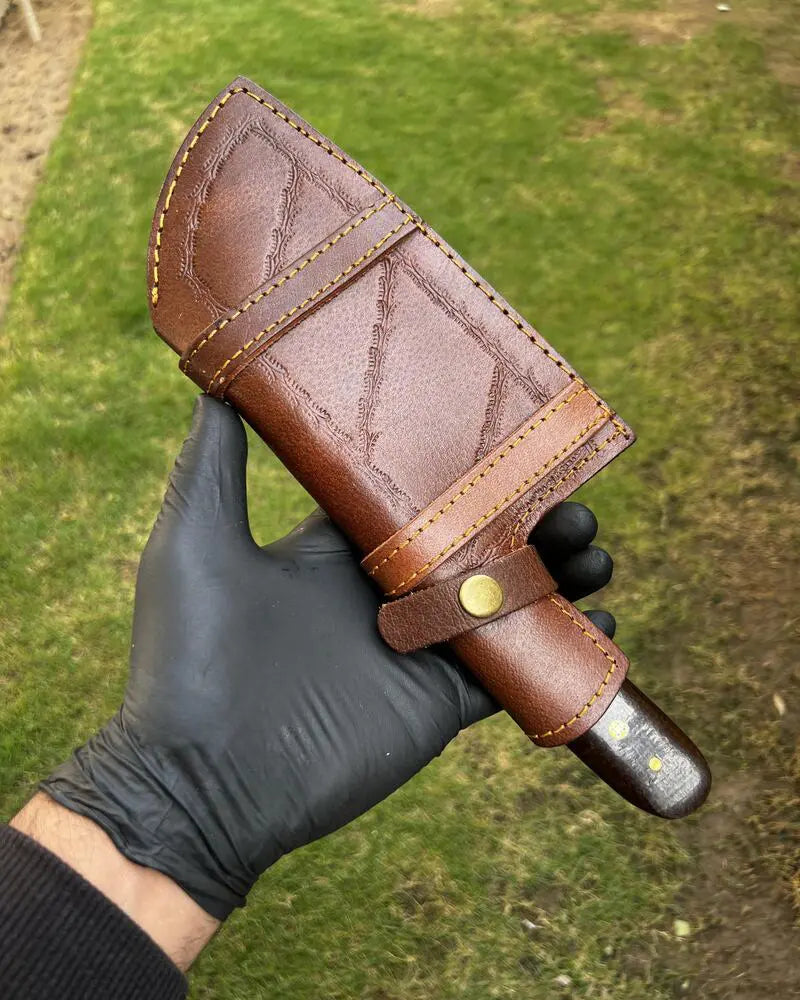 cskforged Butcher cleaver Damascus Cleaver Chopper knife/ Meat knife