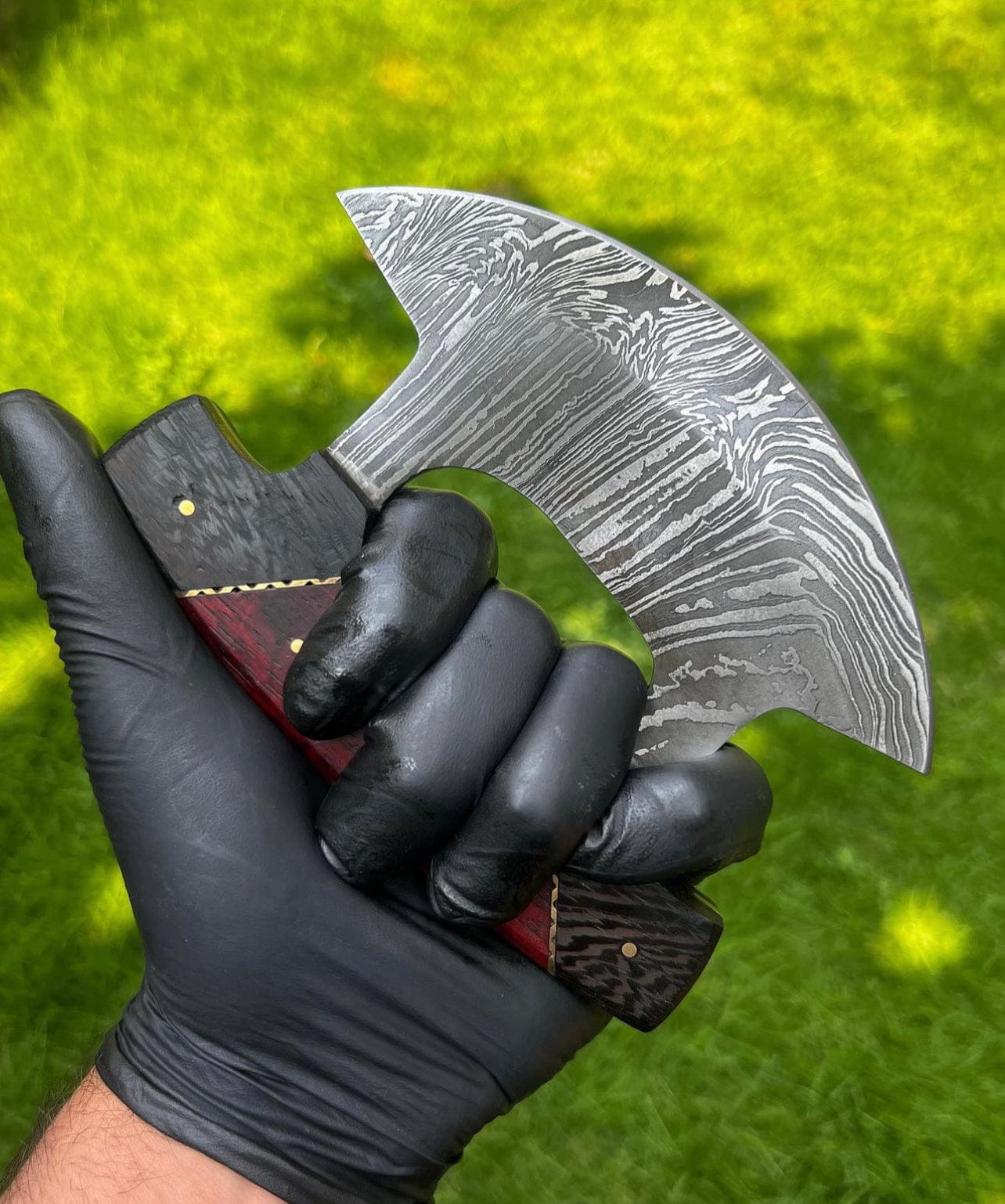 cskforged Chef knife Custom Damascus ulu Knife