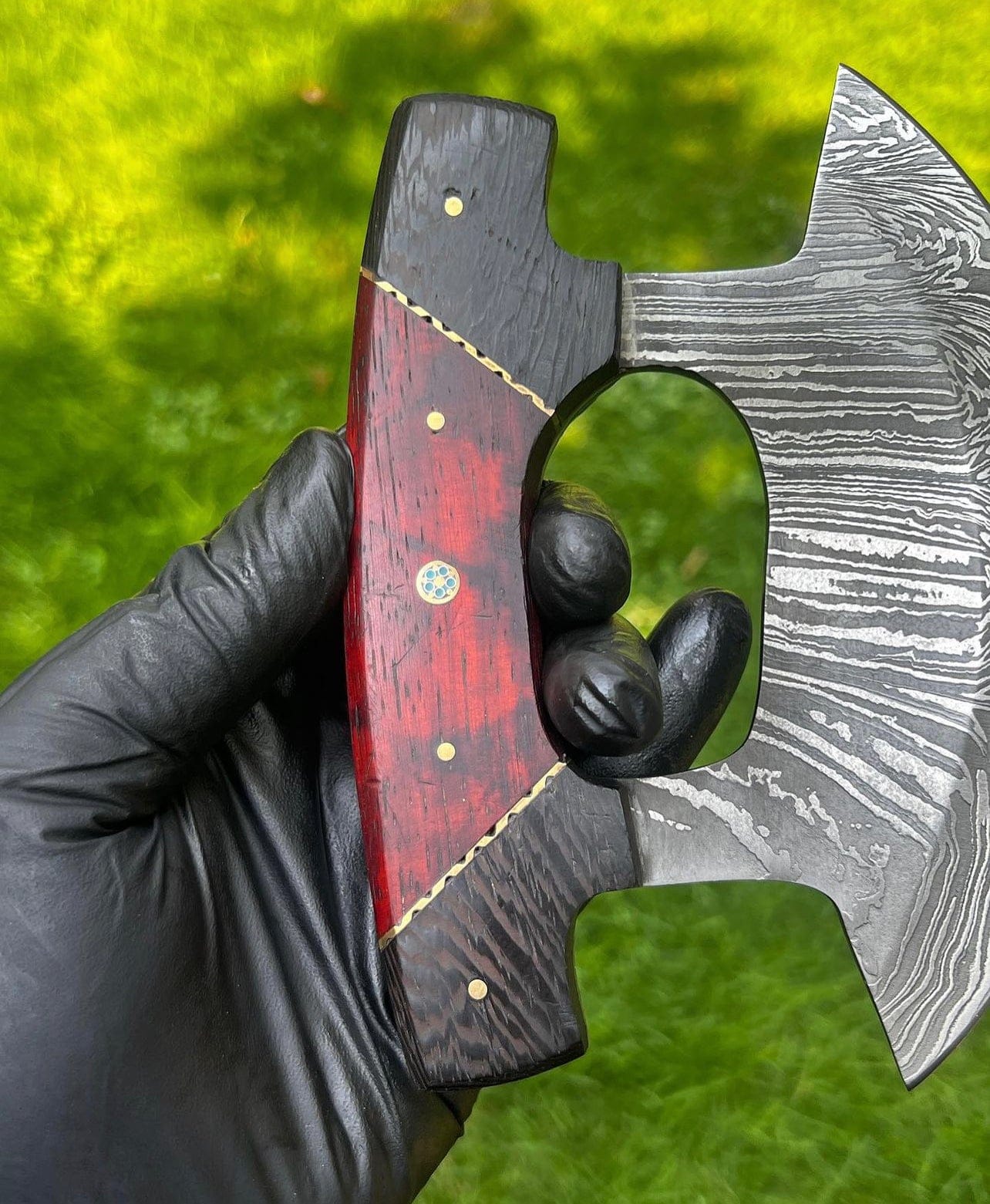 cskforged Chef knife Custom Damascus ulu Knife