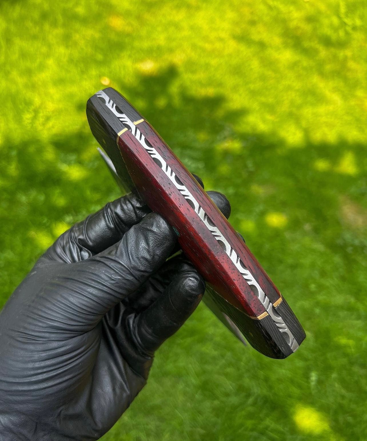 cskforged Chef knife Custom Damascus ulu Knife