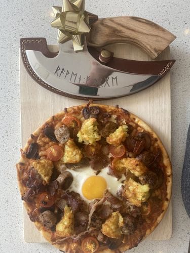 cskforged Chef knife Custom made Original Pizza x