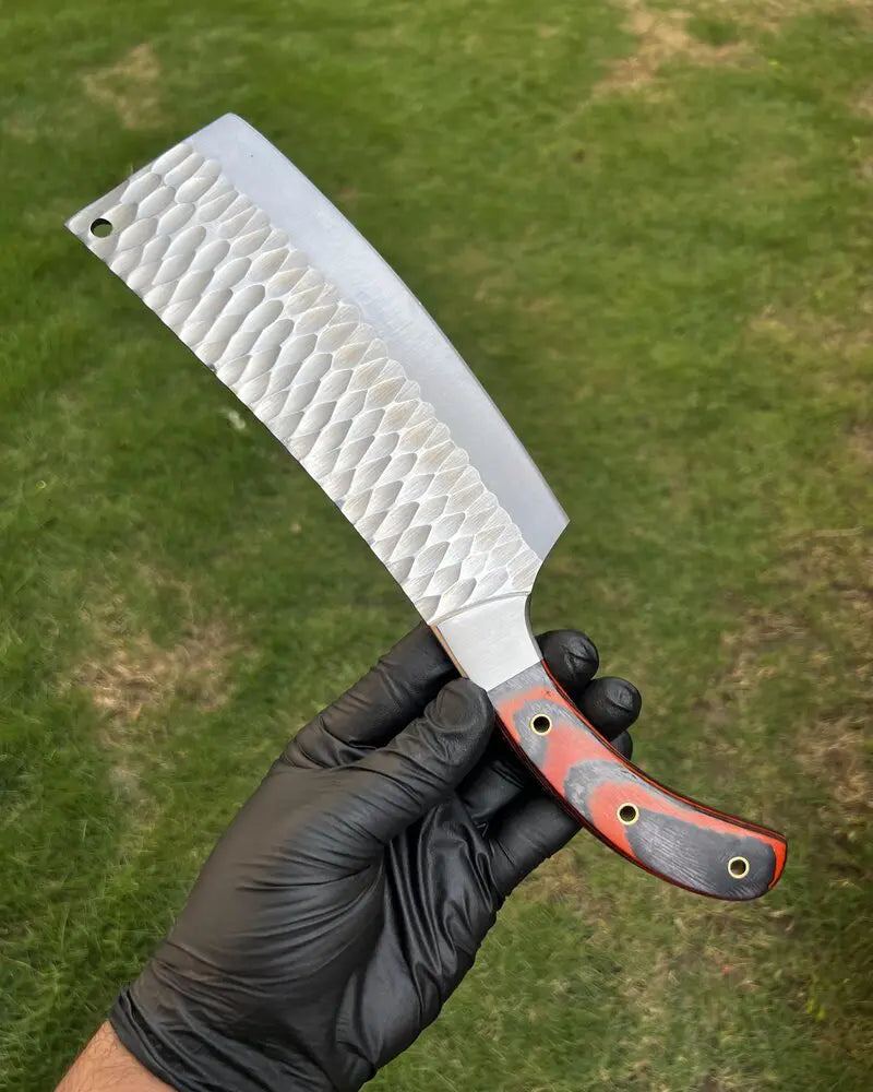 cskforged cleaver D2 Tool Steel Meat Cleaver/Chopper Knife