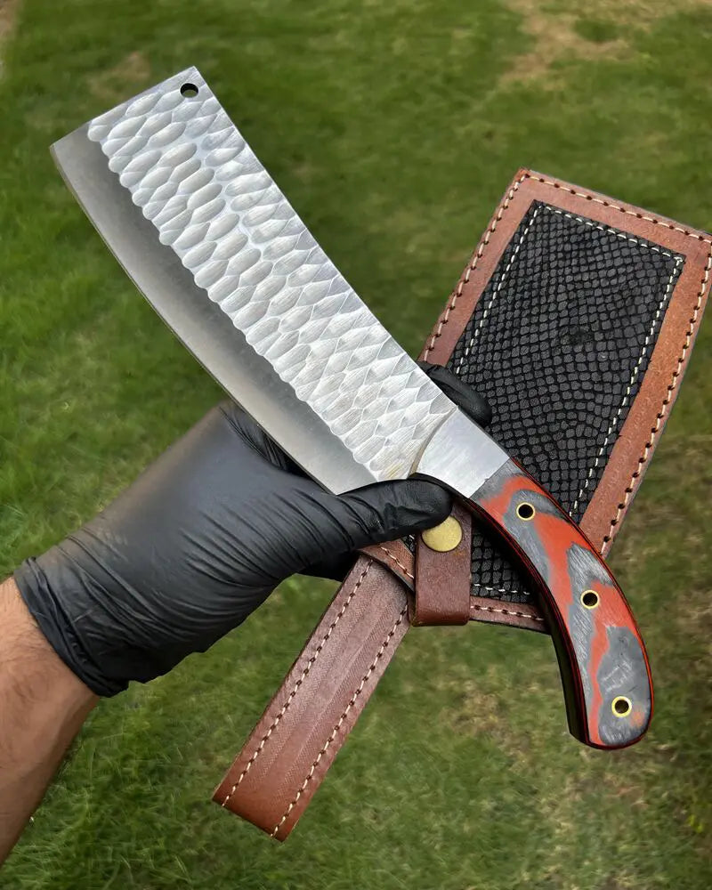 cskforged cleaver D2 Tool Steel Meat Cleaver/Chopper Knife