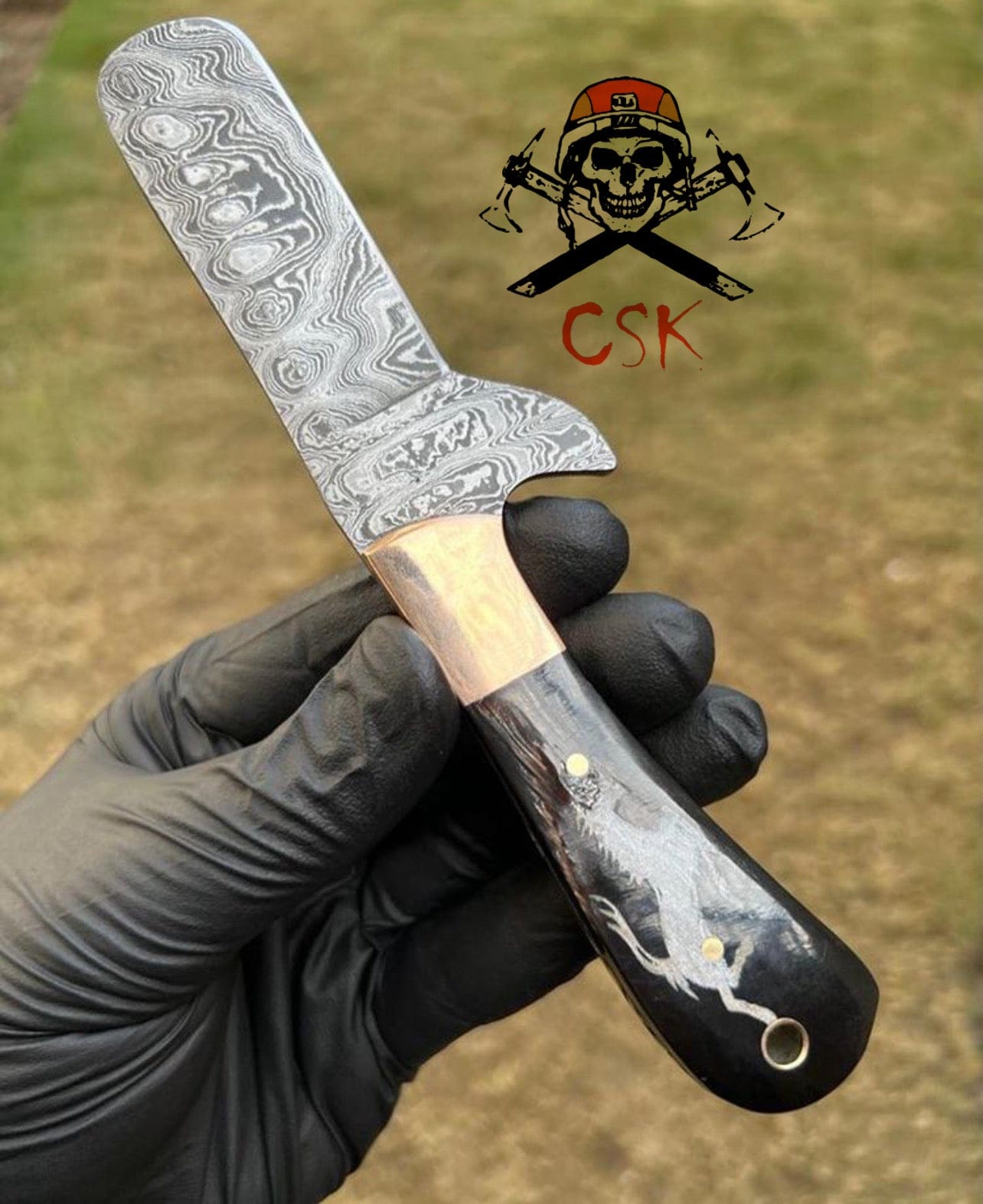 cskforged Cowboy bull cutter knife