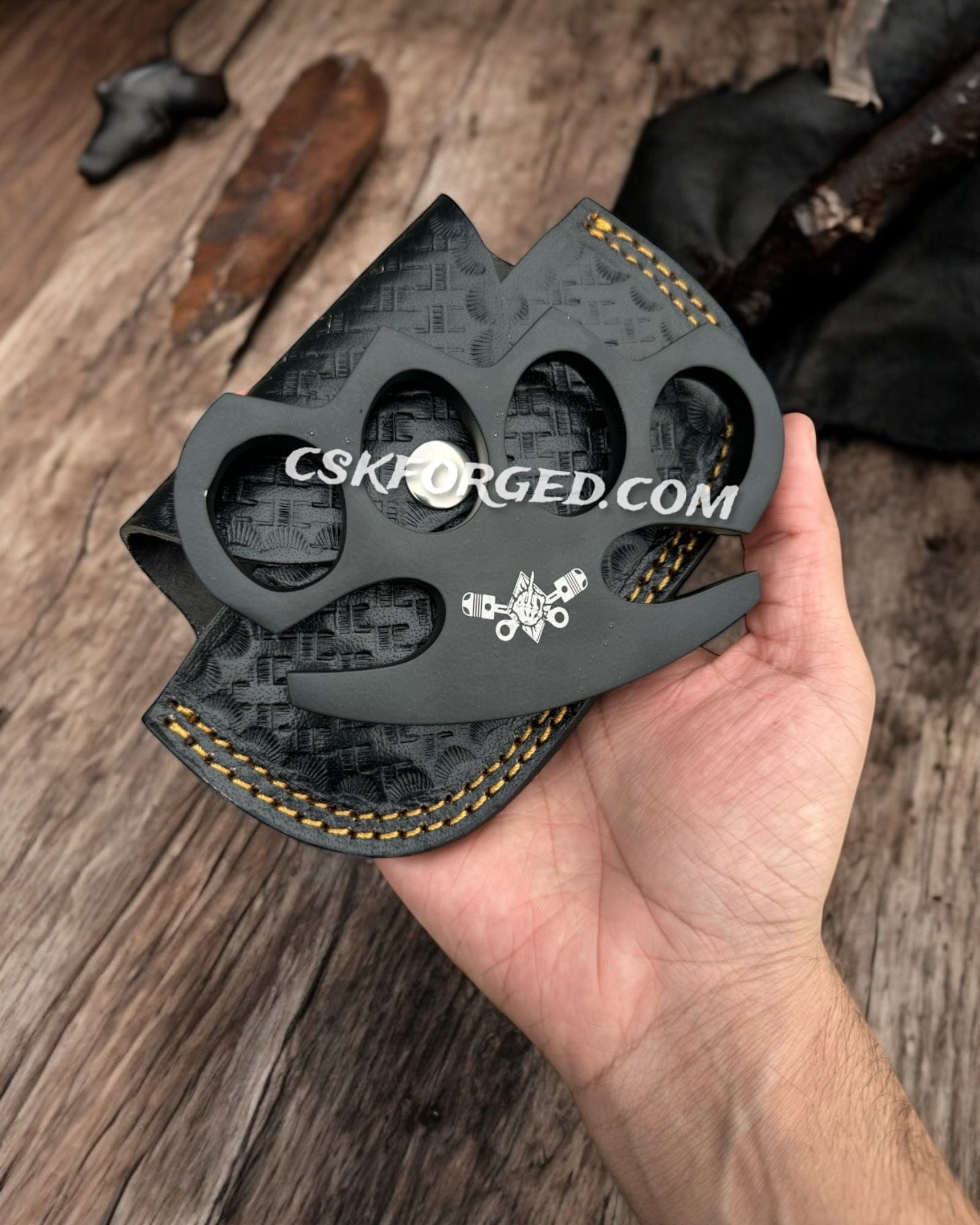 cskforged Crossed Pistons Saloon knuckle