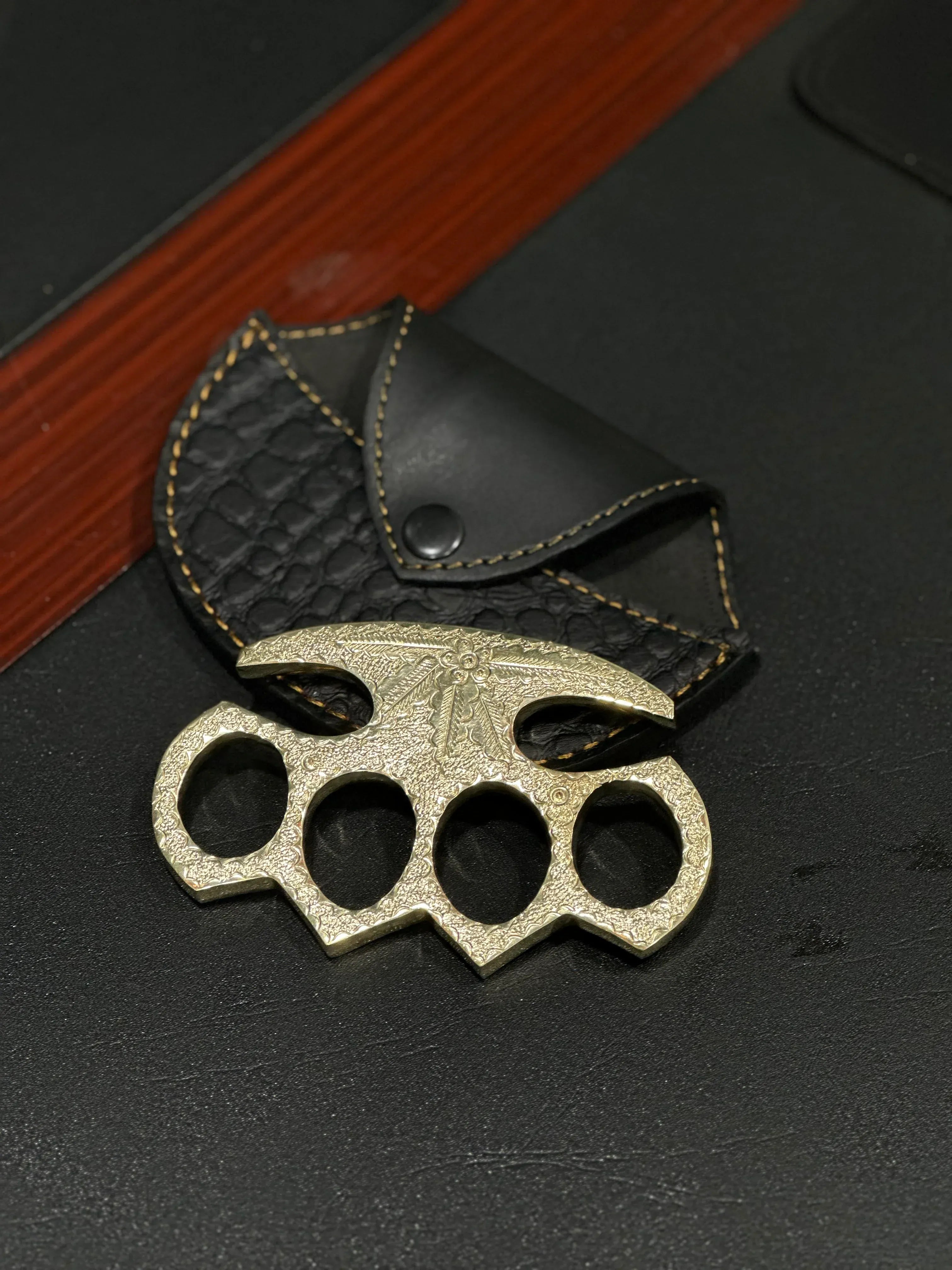 cskforged Custom engraved brass knuckle