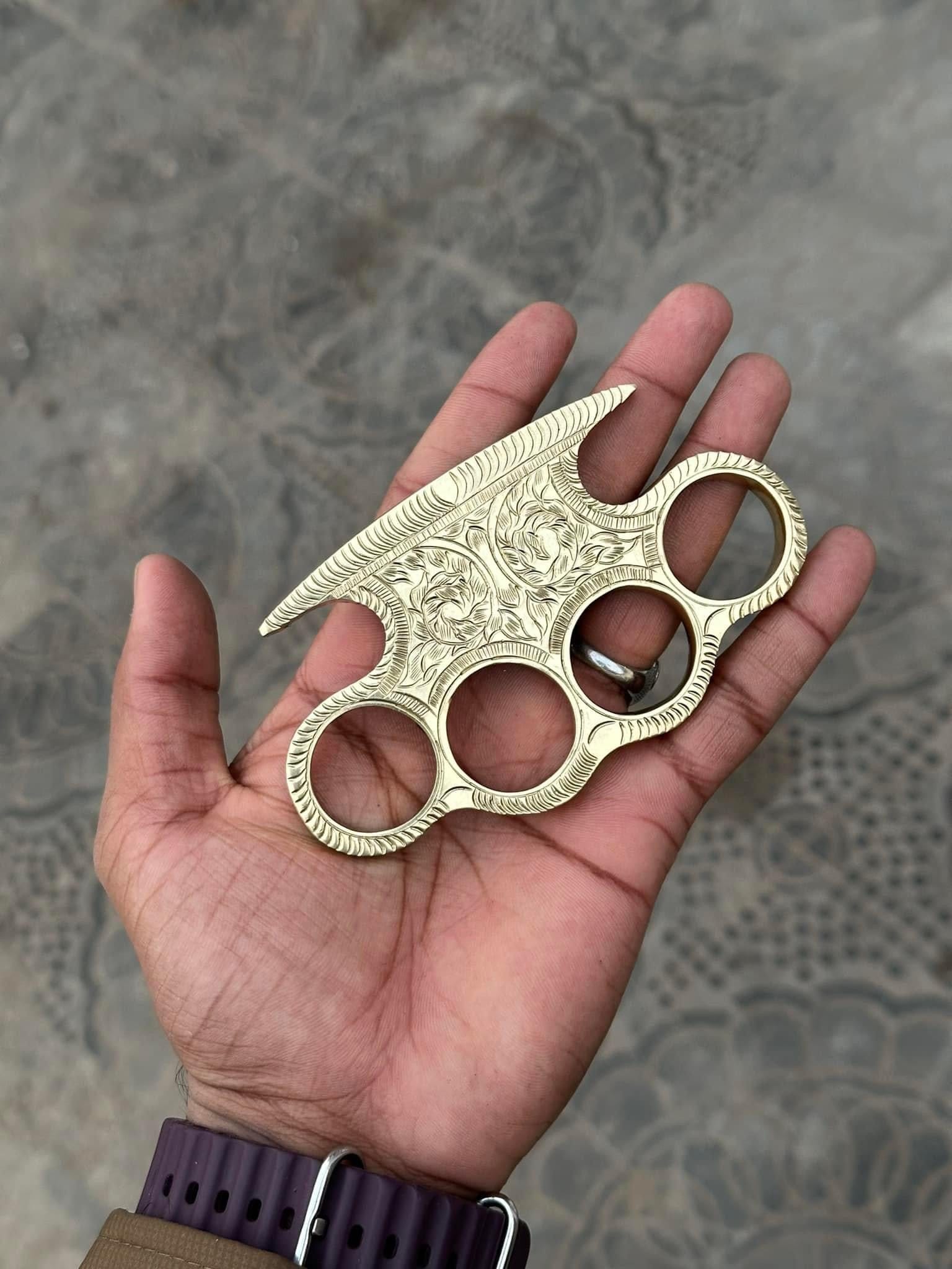 cskforged Custom engraved brass knuckle