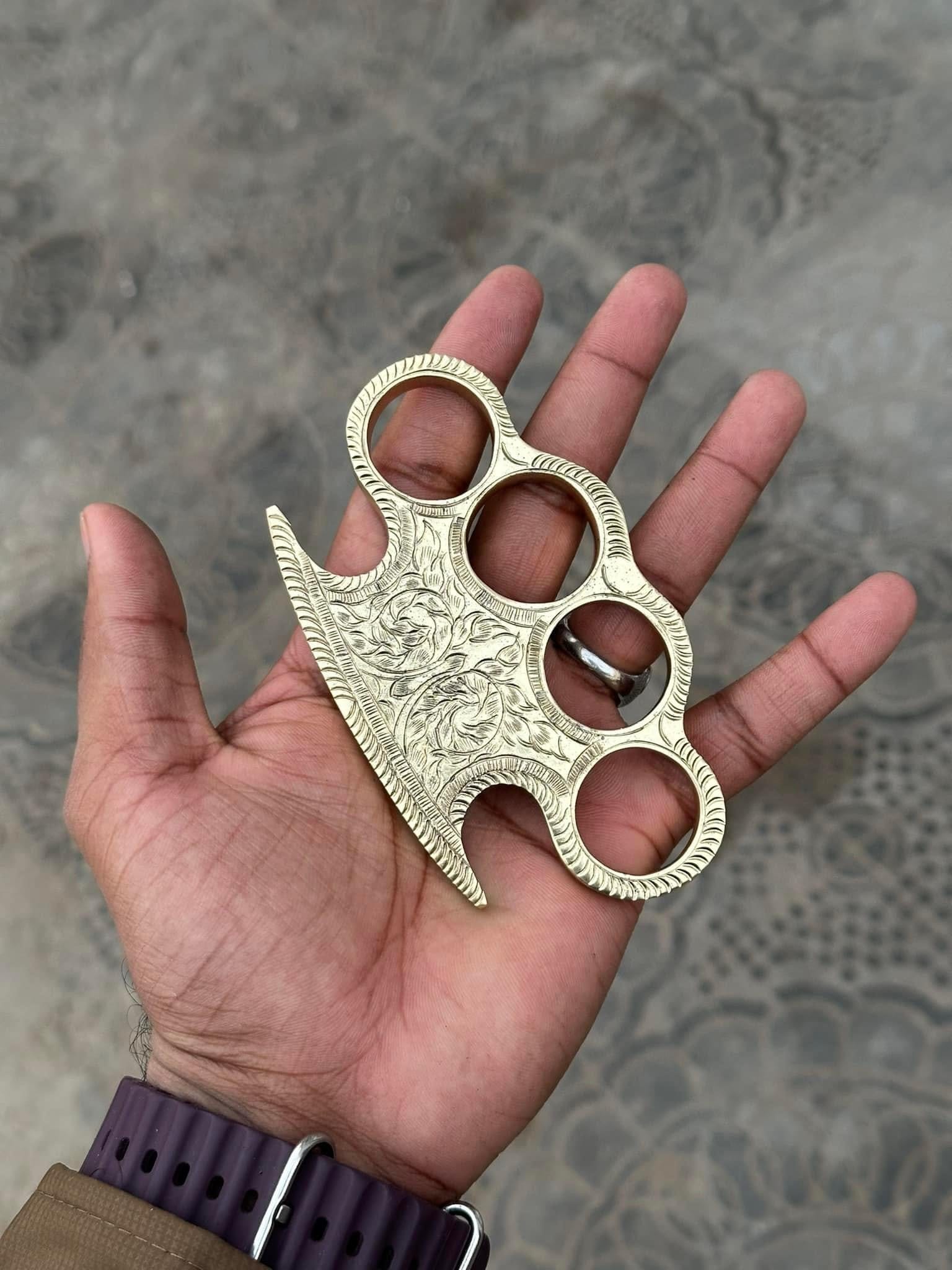 cskforged Custom engraved brass knuckle