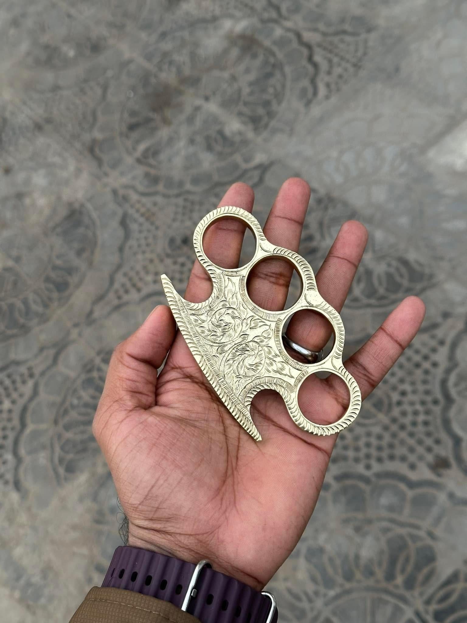 cskforged Custom engraved brass knuckle