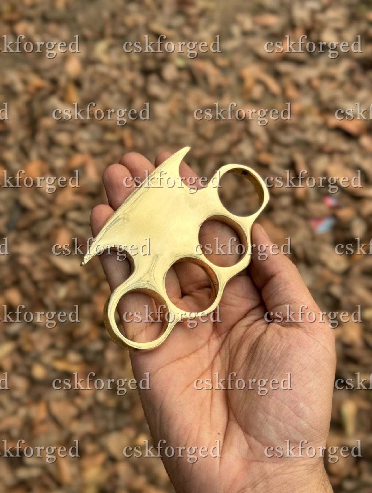 cskforged Custom Hand Casted Brass Knuckle
