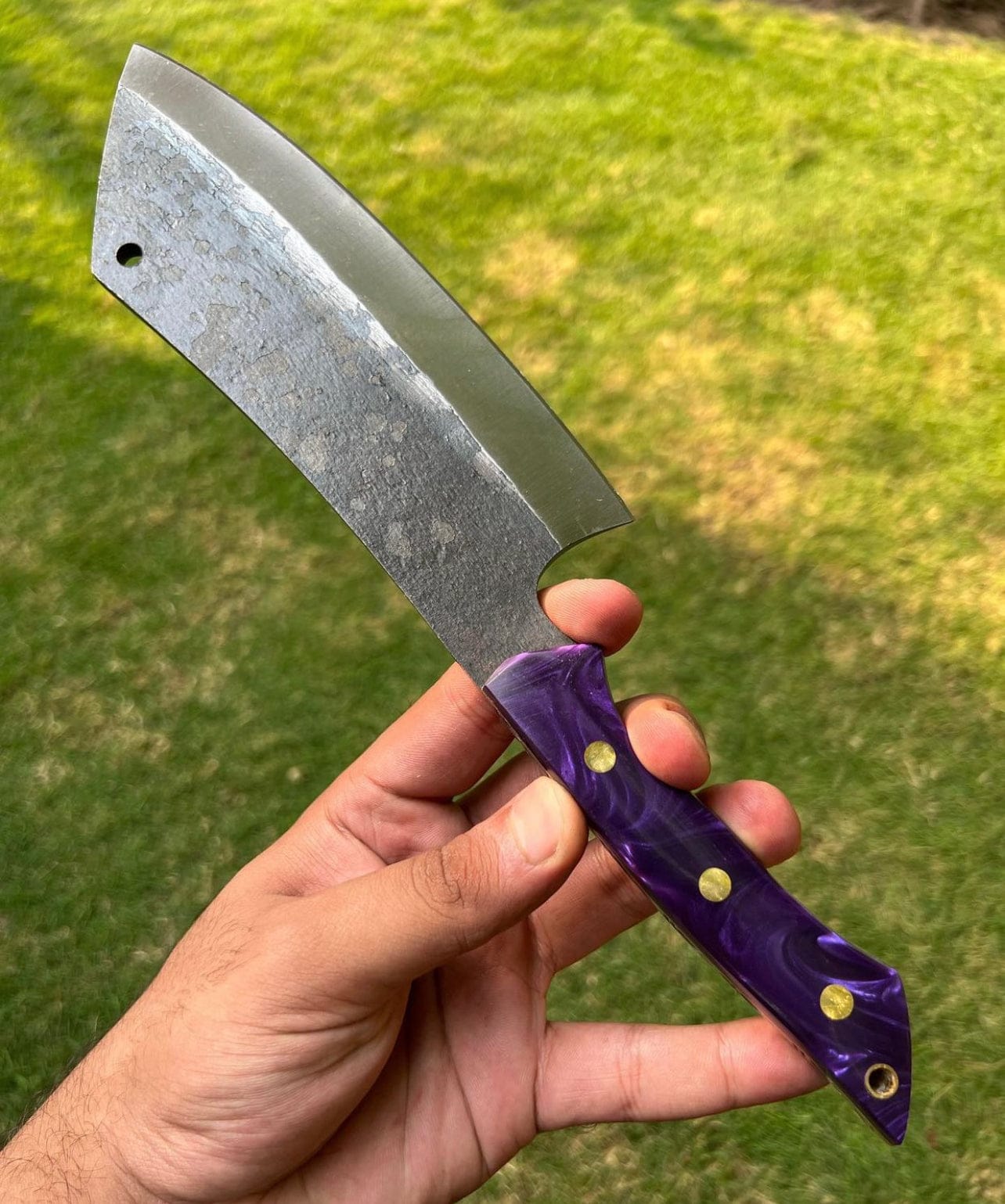 cskforged Custom Hand Forged High Carbon steel Cleaver Knife