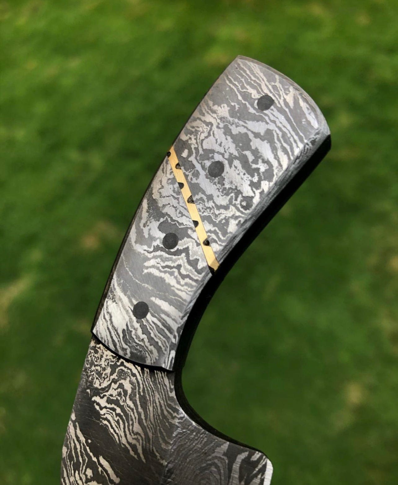 cskforged Custom Handmade Full Tang Damascus EDC knife