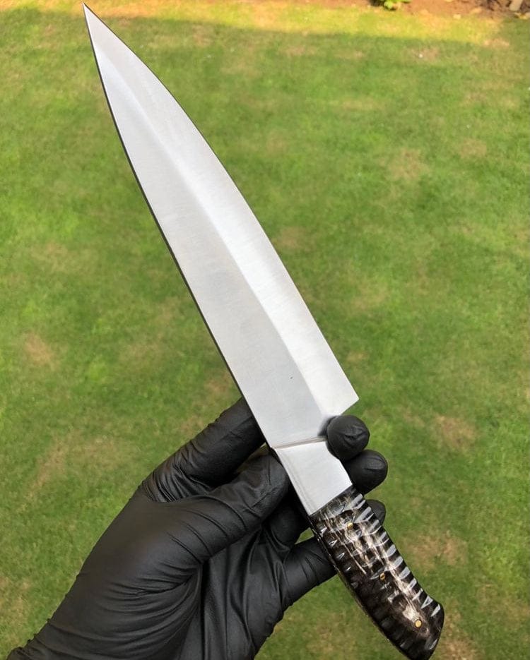 cskforged Custom made D2 steel chef knife