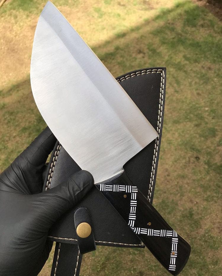 cskforged Custom Made D2 steel Chopped Cleaver