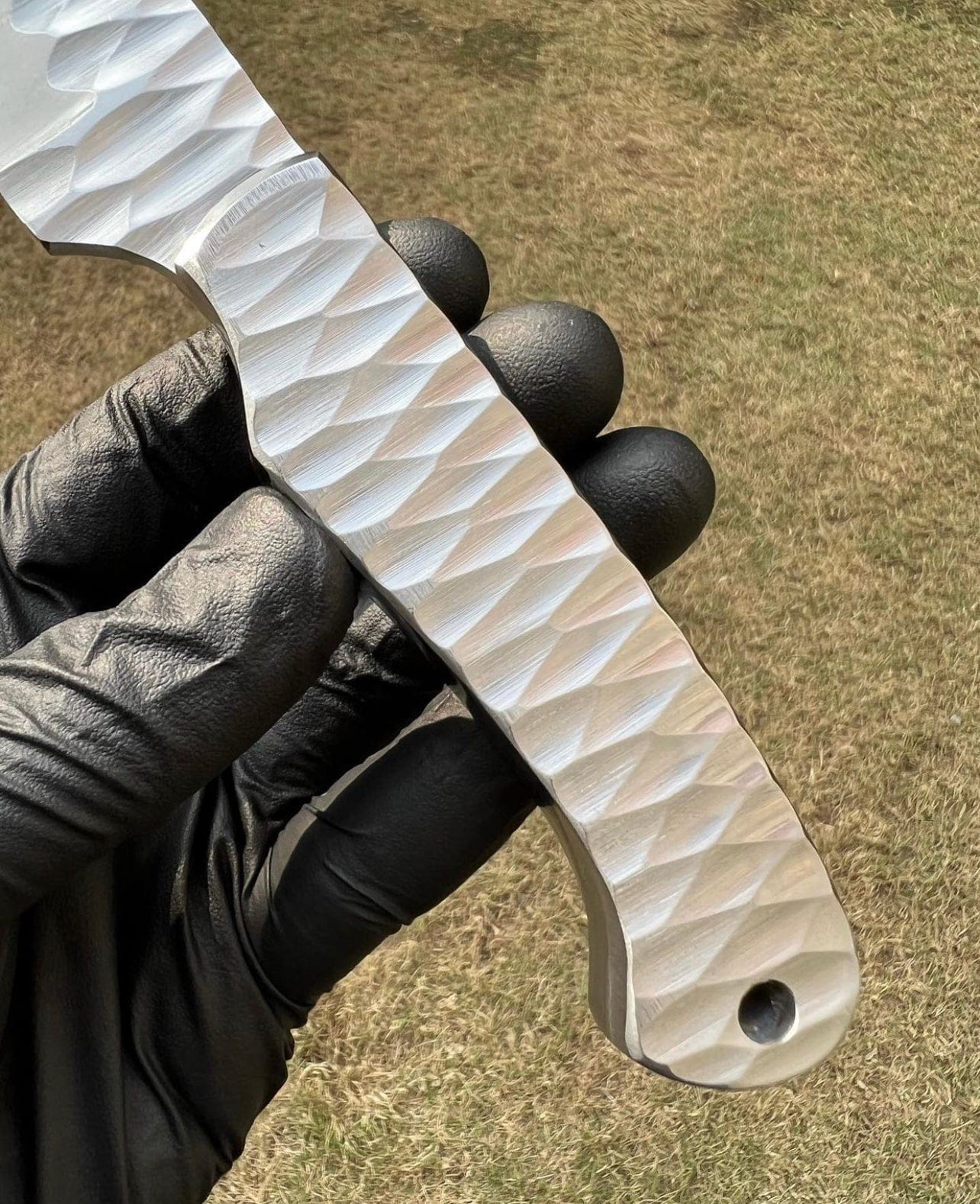 cskforged Custom made D2 steel drop point EDC knife