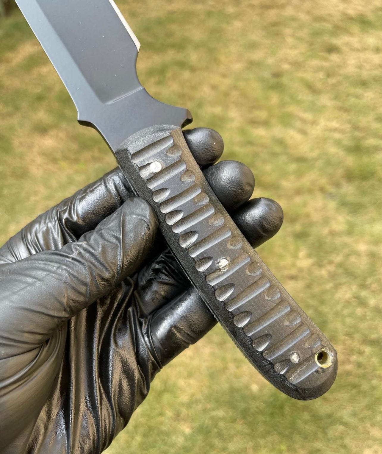cskforged D2 steel Fix blade EDC Knife