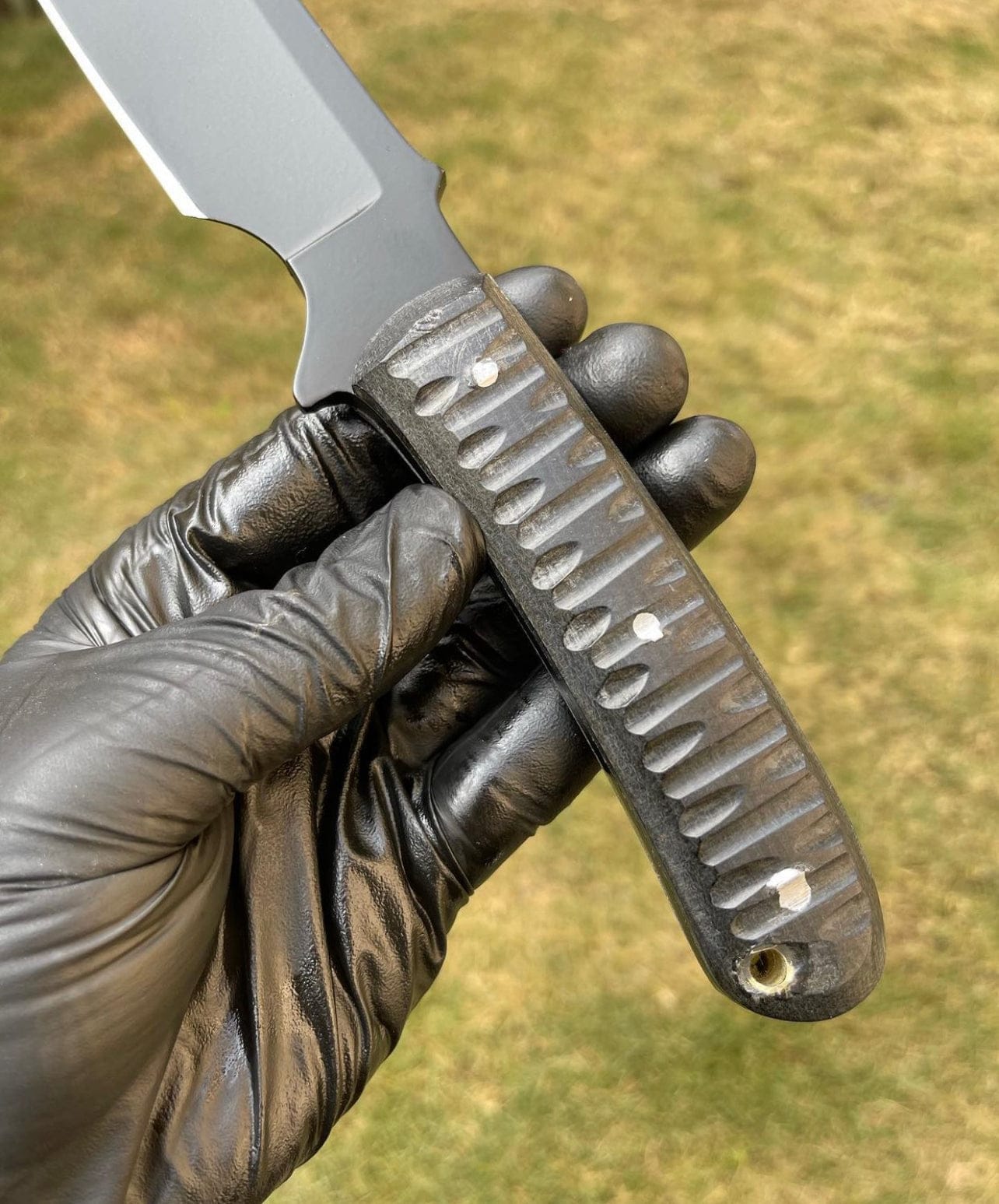 cskforged D2 steel Fix blade EDC Knife
