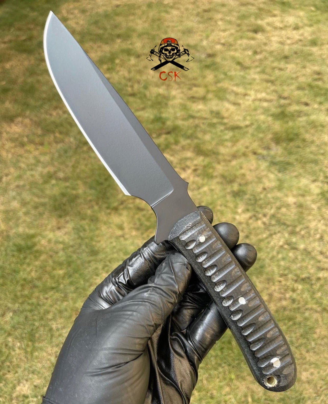 cskforged D2 steel Fix blade EDC Knife