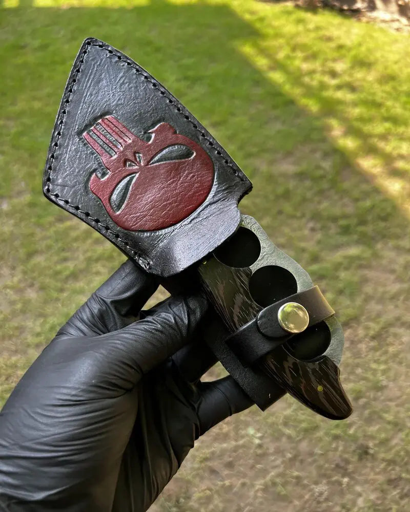 cskforged Damascus Knuckle Knife