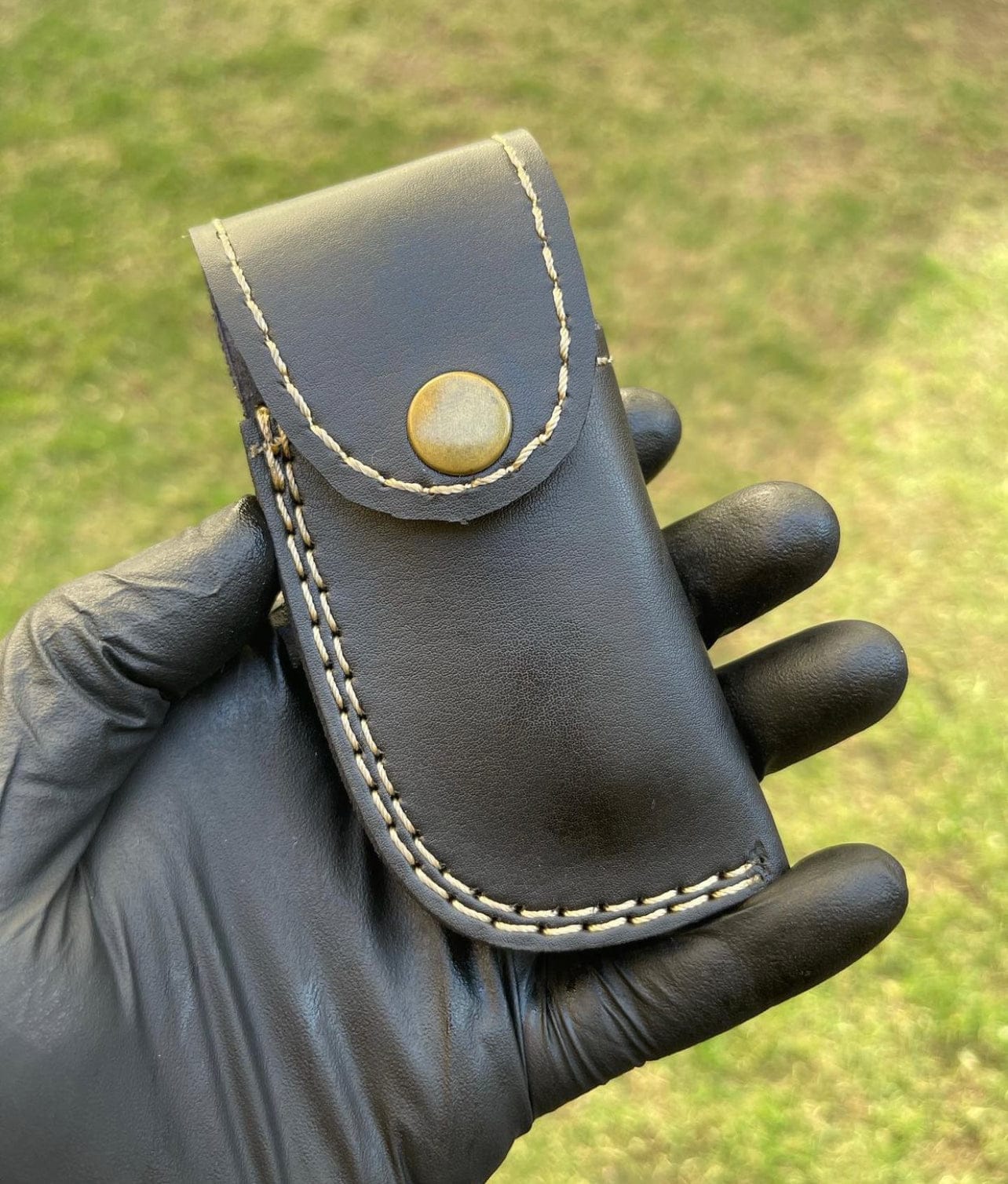 cskforged Damascus pocket folding knife