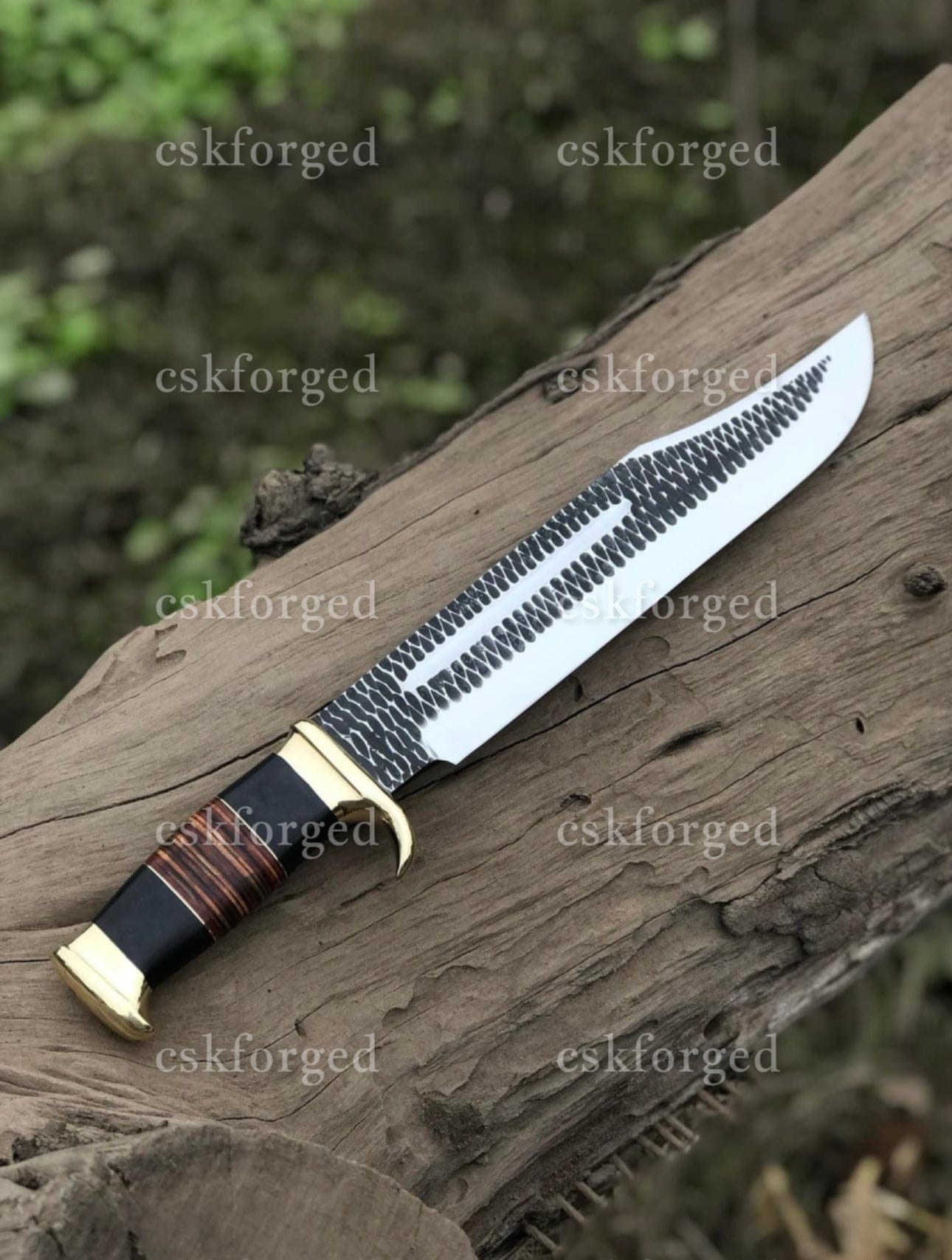 cskforged Dundee knife New Look of Custom Handmade Crocodile Dundee Bowie knife| cskforged