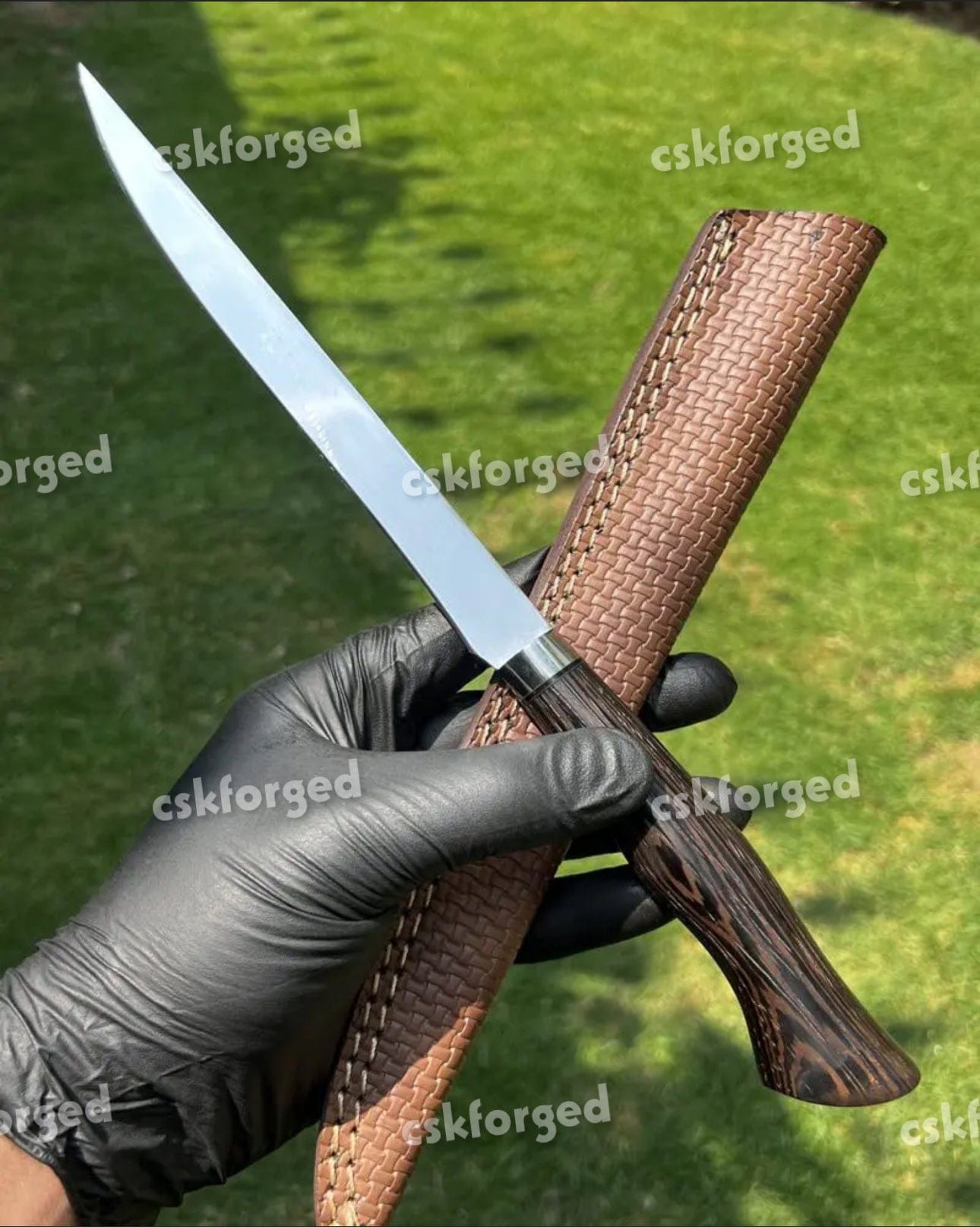 cskforged Fisher fillet 440 C Fillet / Kitchen knife – High Mirror Polished
