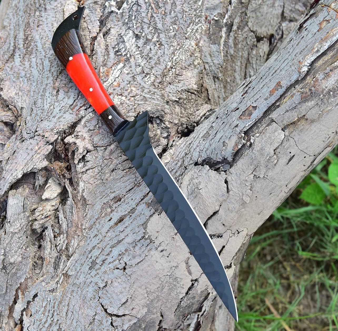 cskforged Fisher fillet Fixed Blade D2 steel fillet knife