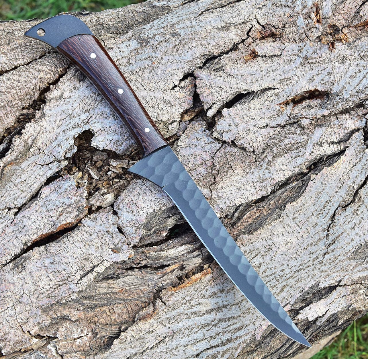 cskforged Fisher fillet Fixed Blade D2 steel fillet knife