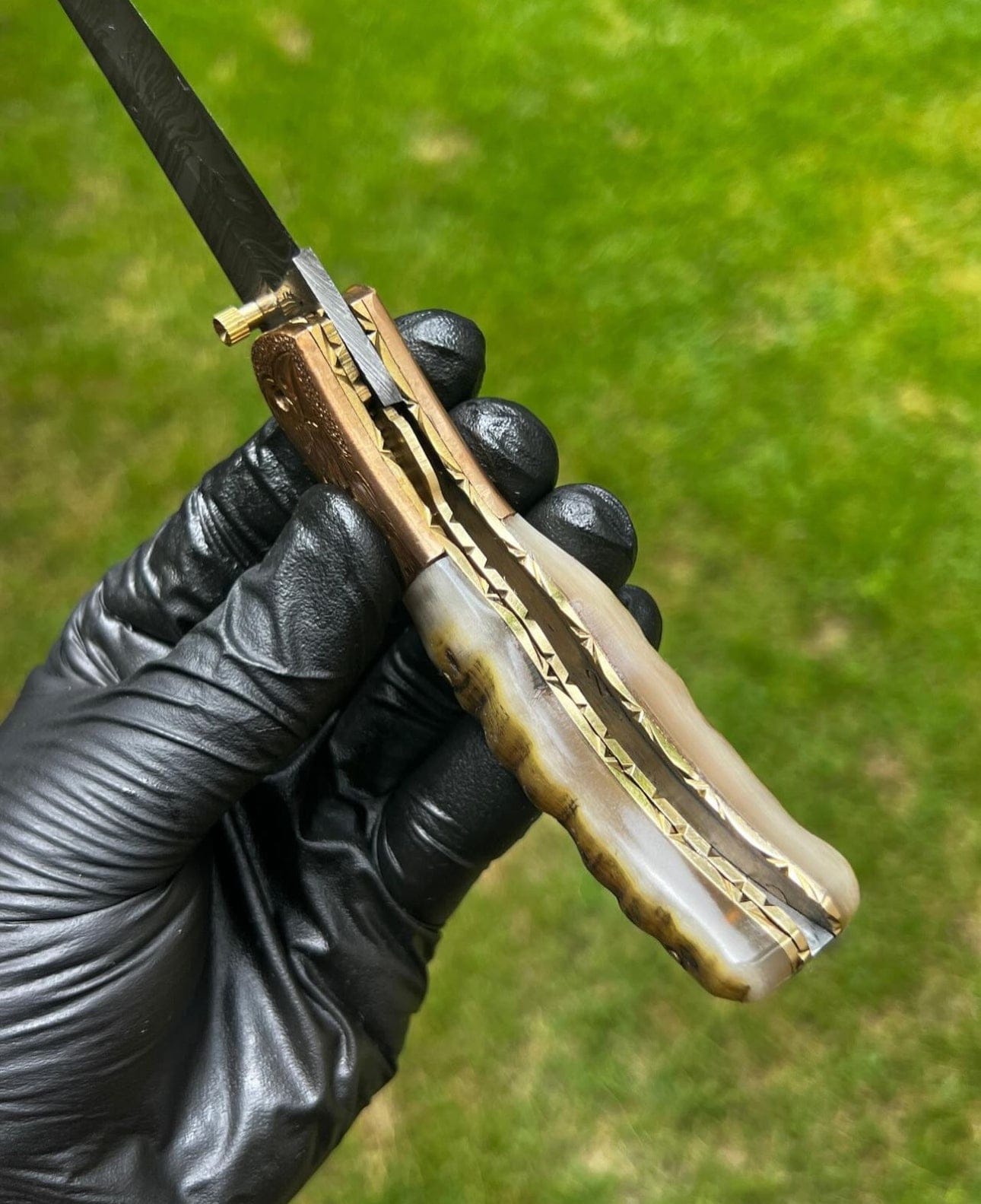 cskforged Folding Dmascus Pocket Knife/EDC Pocket Folding