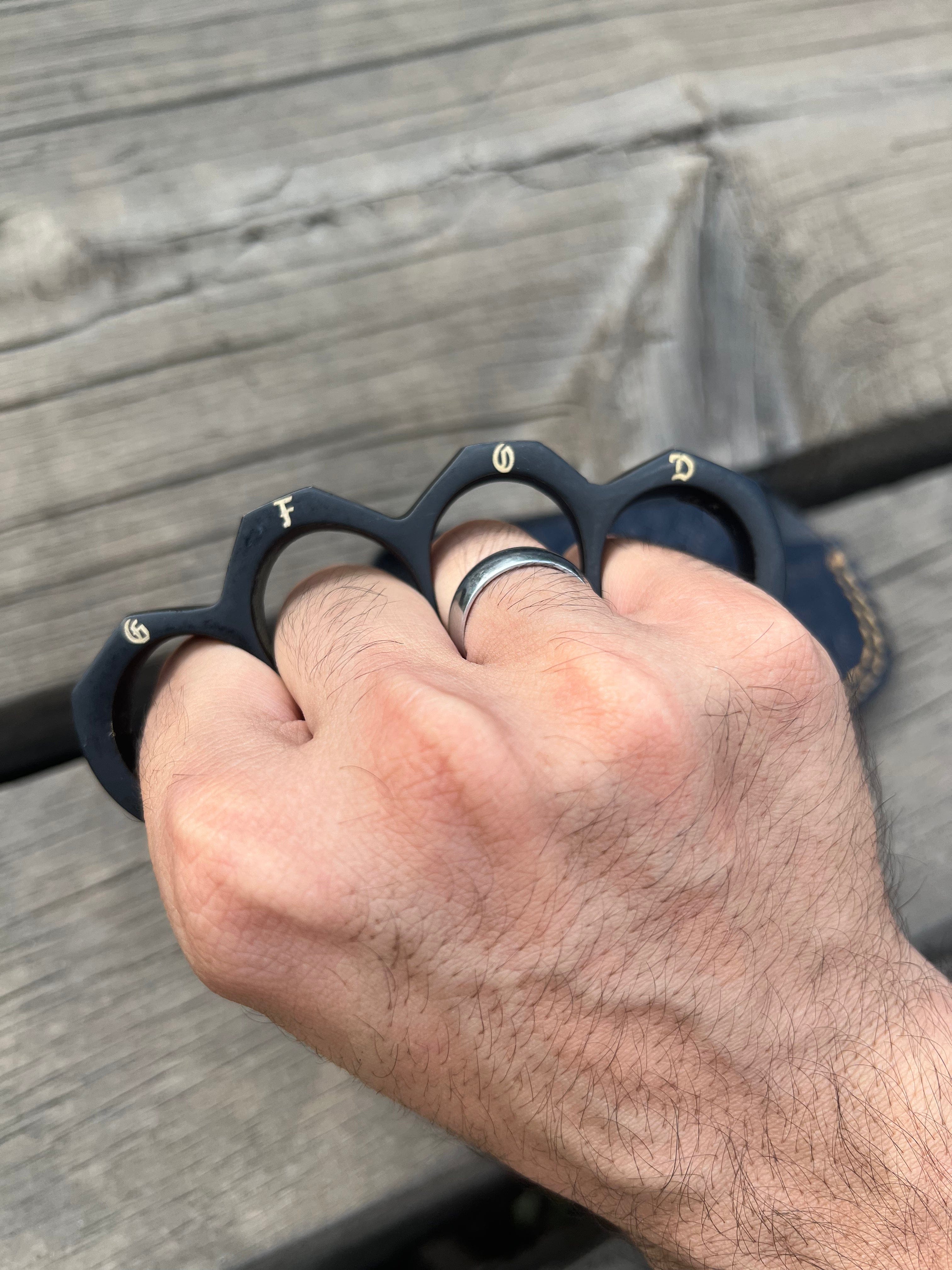 cskforged Hand Casted Black knuckle