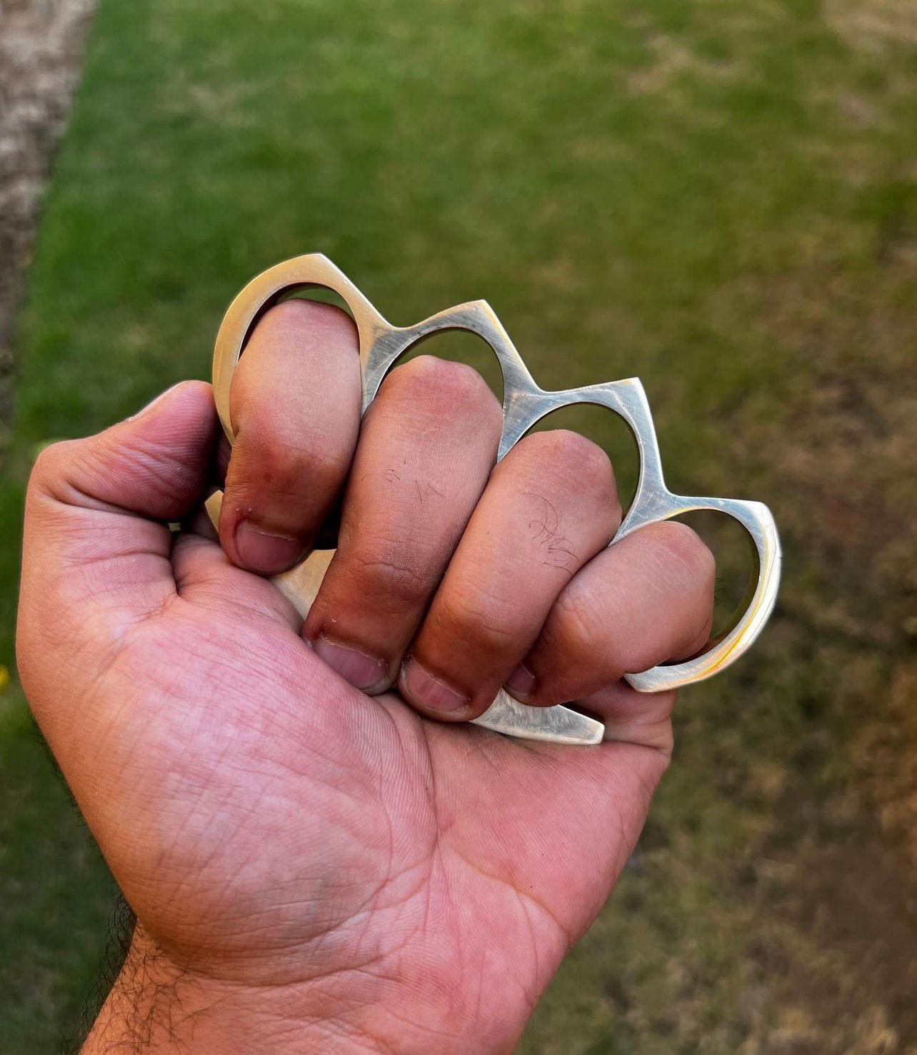cskforged Hand Casted Brass knuckle