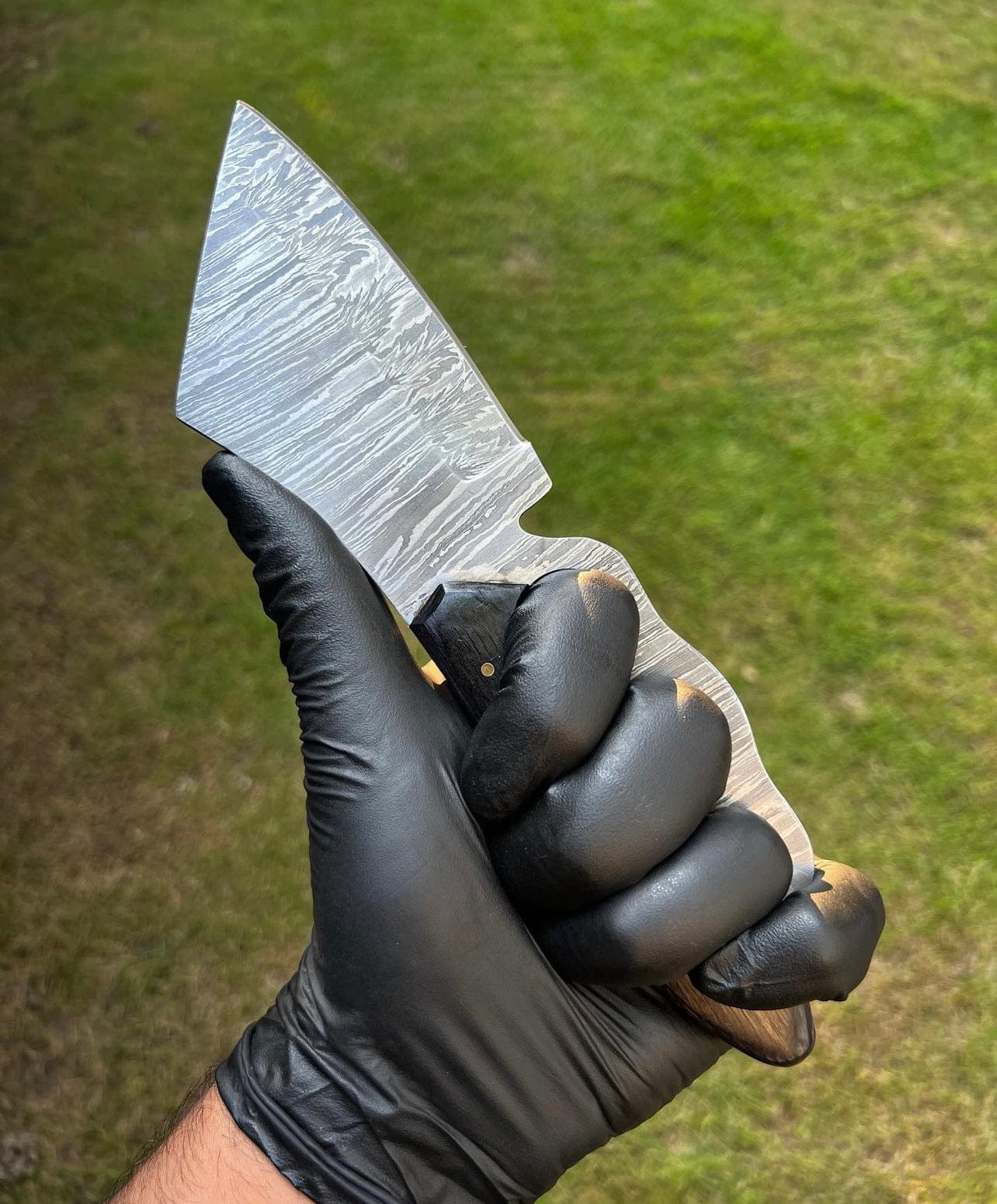 cskforged Handmade Damascus Knuckle Knife
