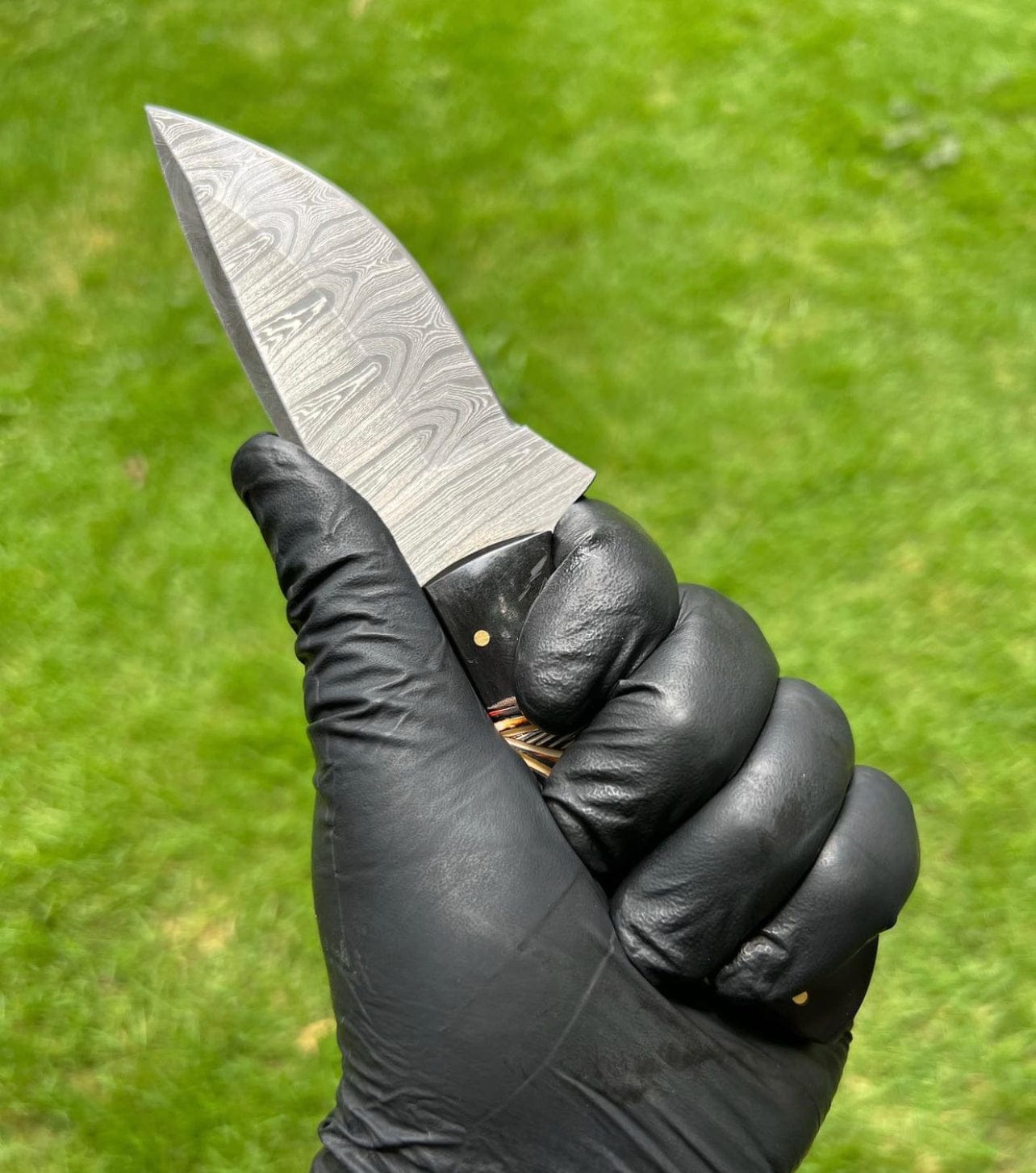 cskforged Handmade Damascus Steel Hunting Knife