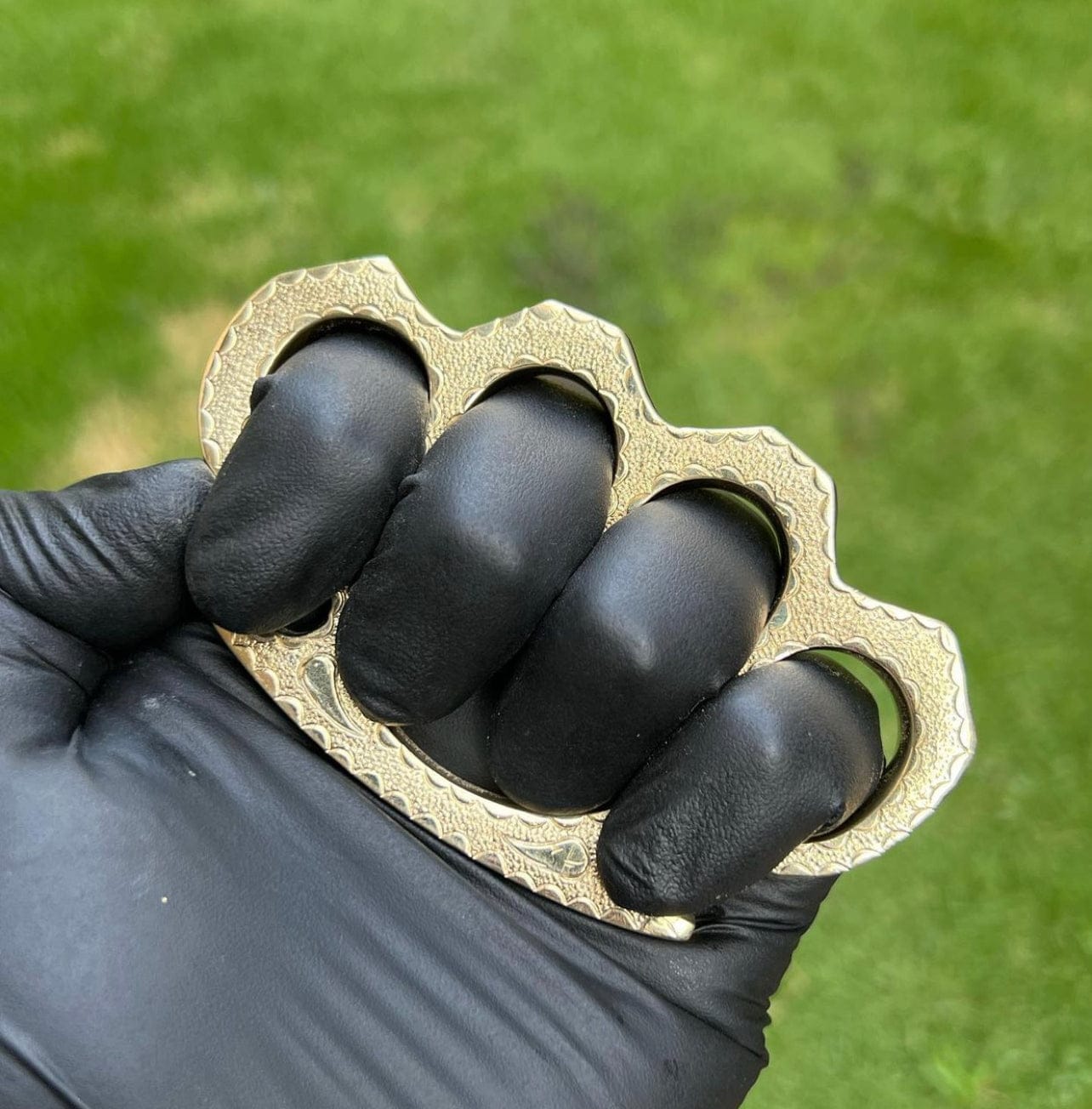 cskforged Handmade Engraved Brass knuckle