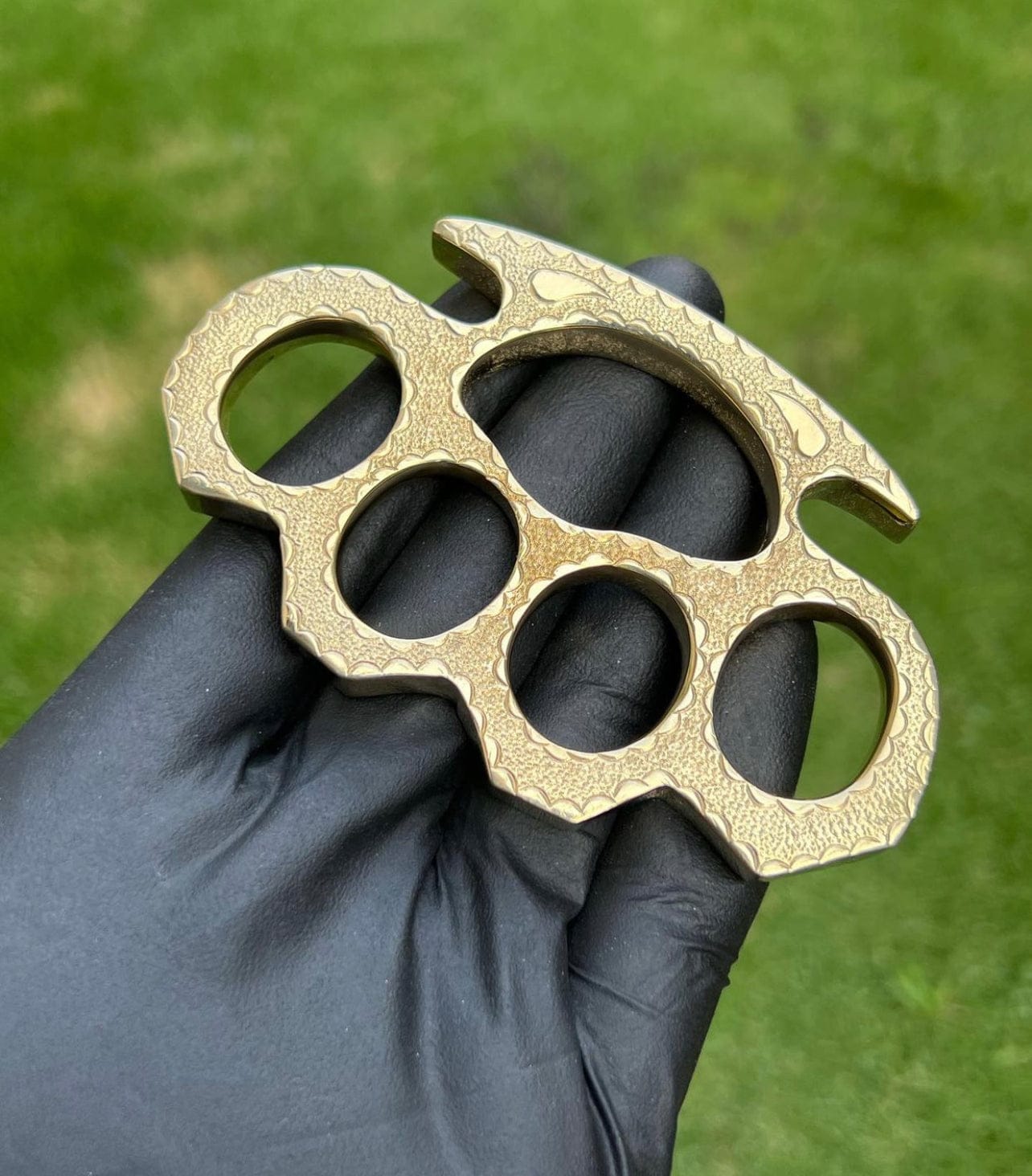cskforged Handmade Engraved Brass knuckle