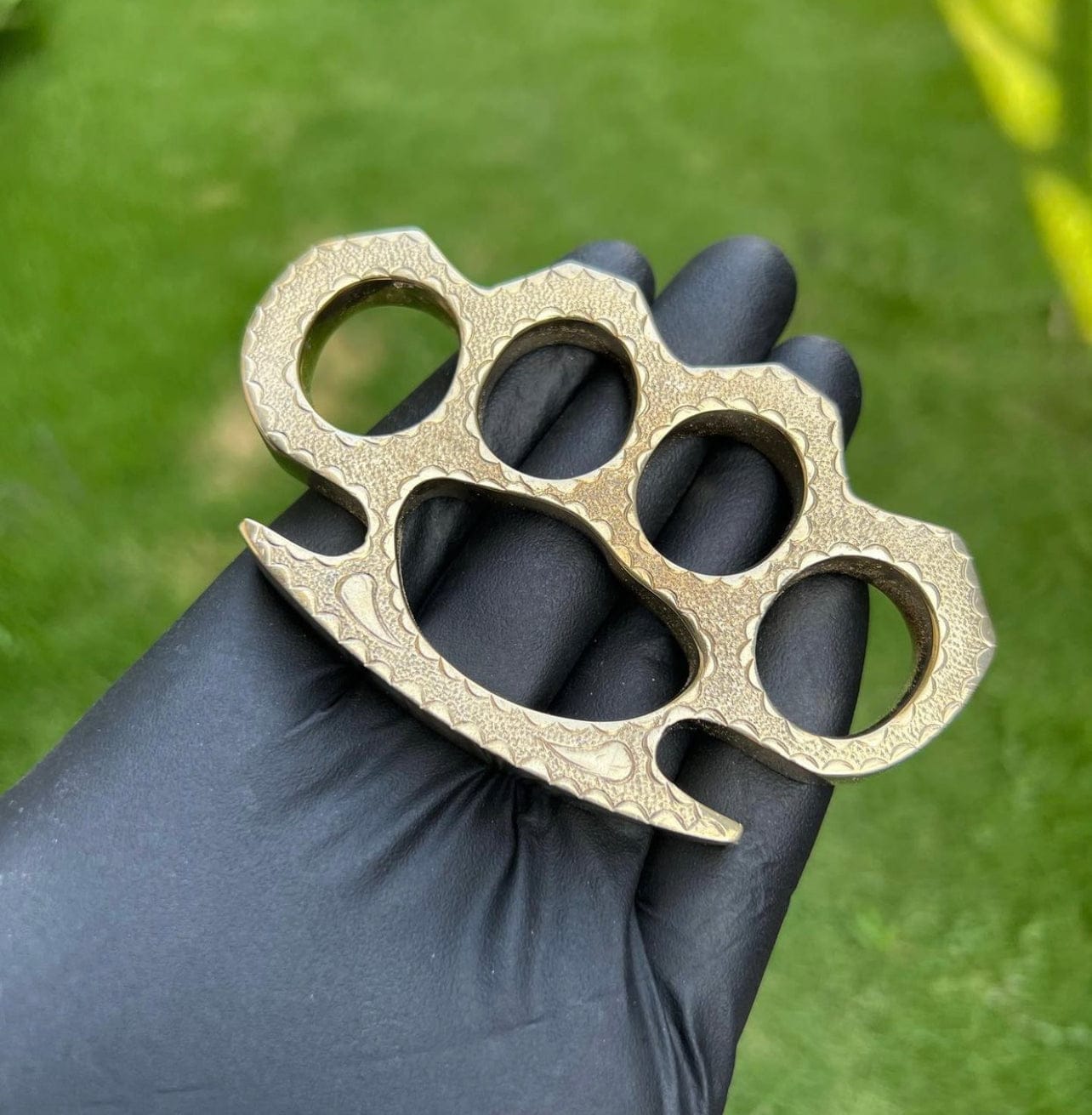 cskforged Handmade Engraved Brass knuckle