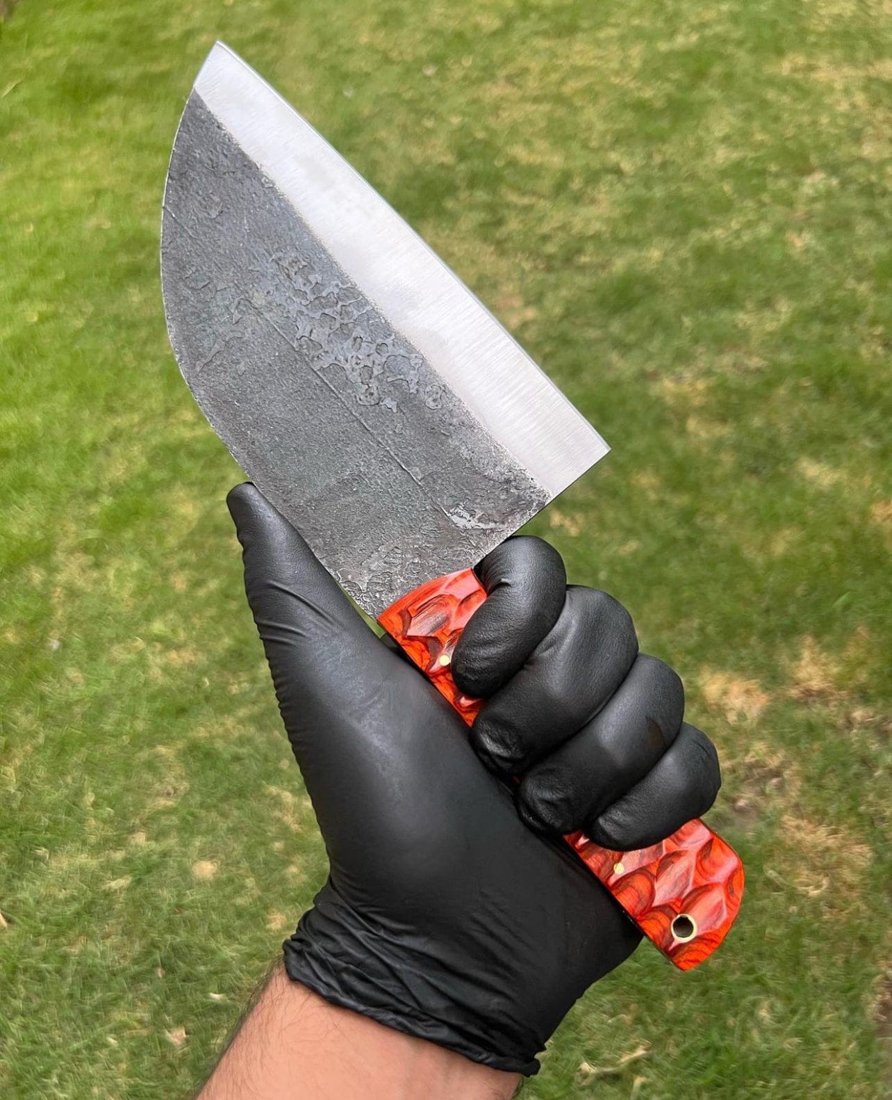 cskforged Handmade high carbon steel chef chopper cleaver
