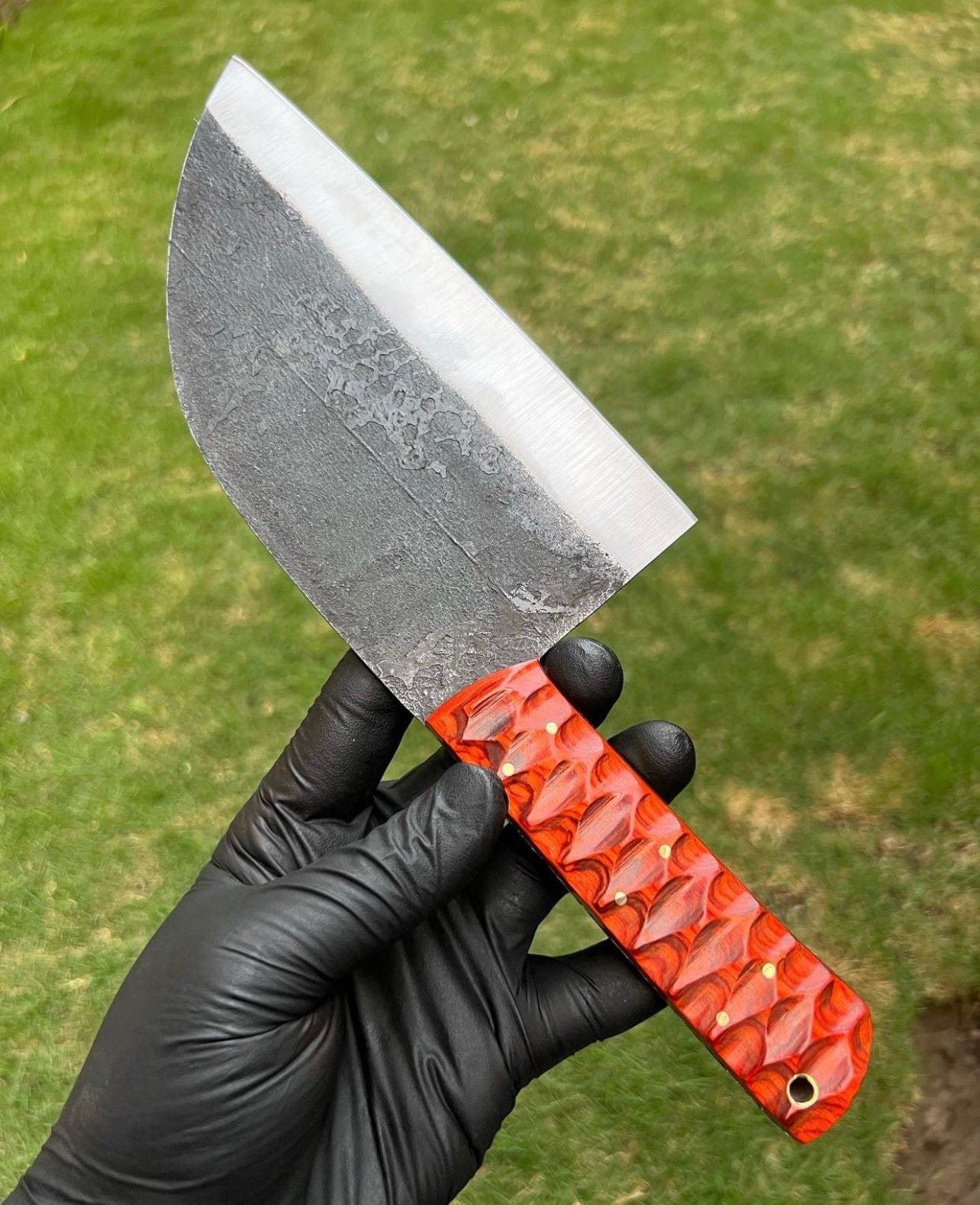 cskforged Handmade high carbon steel chef chopper cleaver